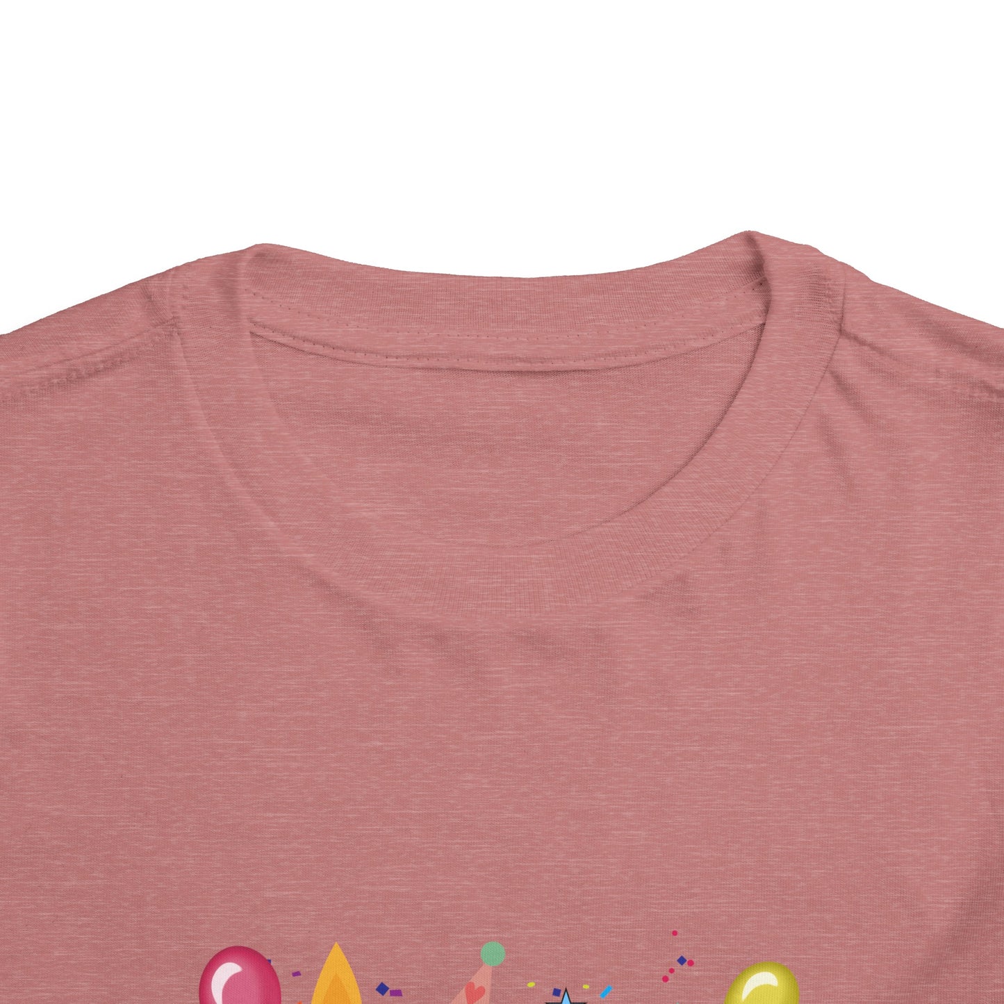 3rd Birthday Toddler Short Sleeve Tee