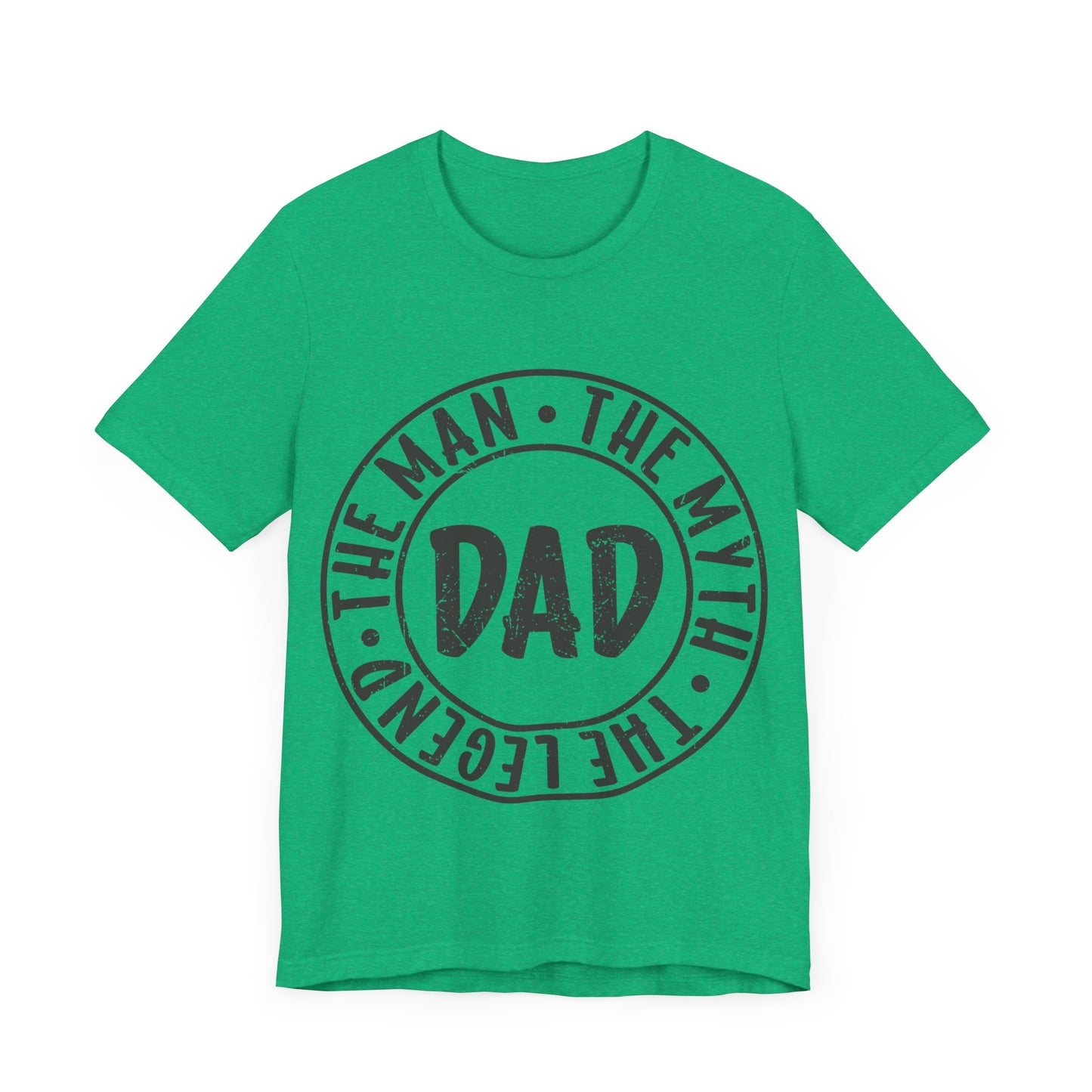 DAD The Man. The Myth. The Legend Jersey Short Sleeve Tee