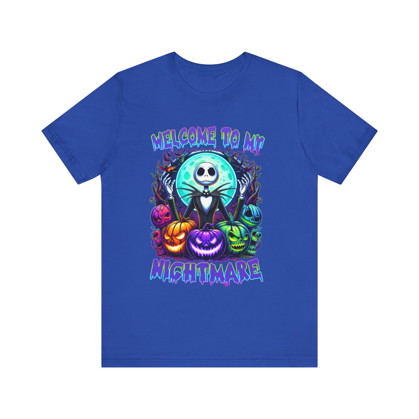 Welcome to my Nightmare Jersey Short Sleeve Tee
