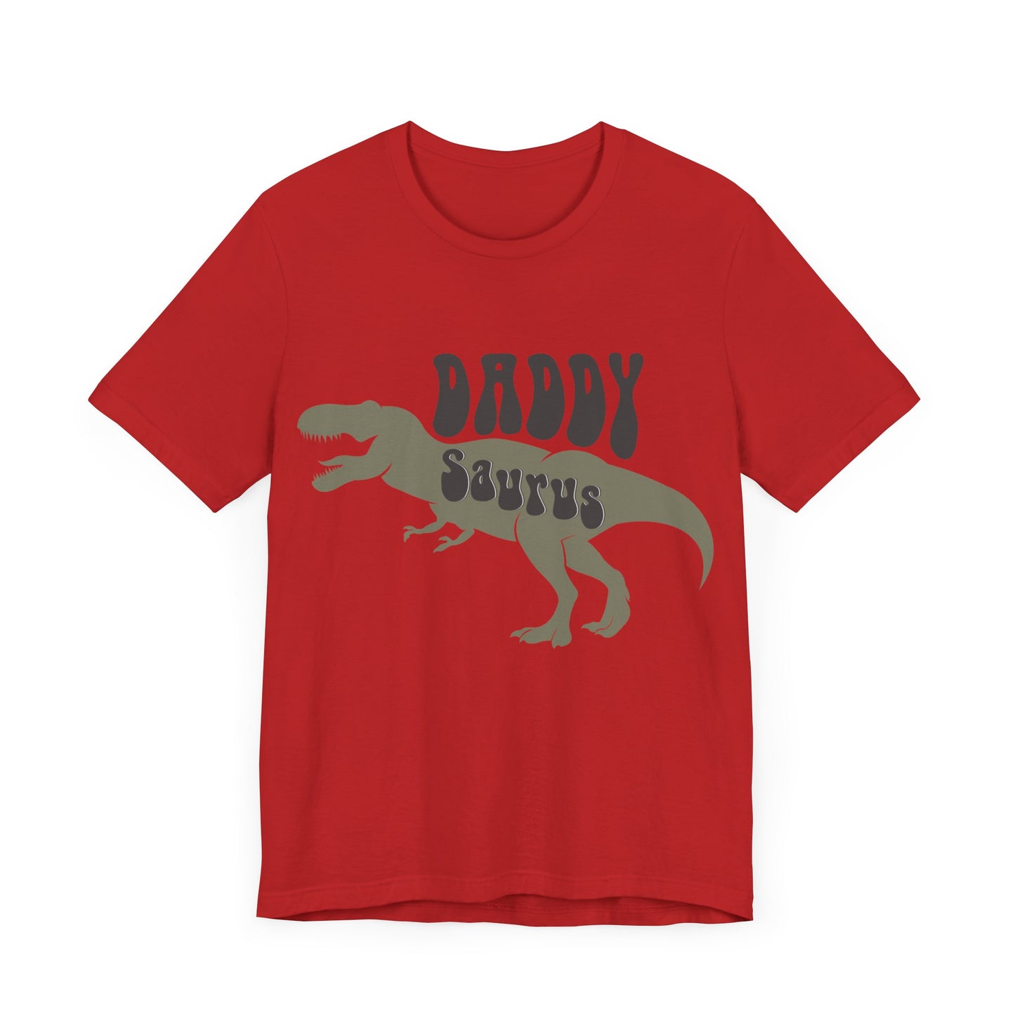 Daddy Saurus Jersey Short Sleeve Tee