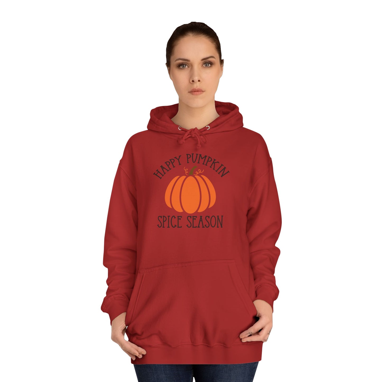 Happy Pumpkin Spice Season College Hoodie