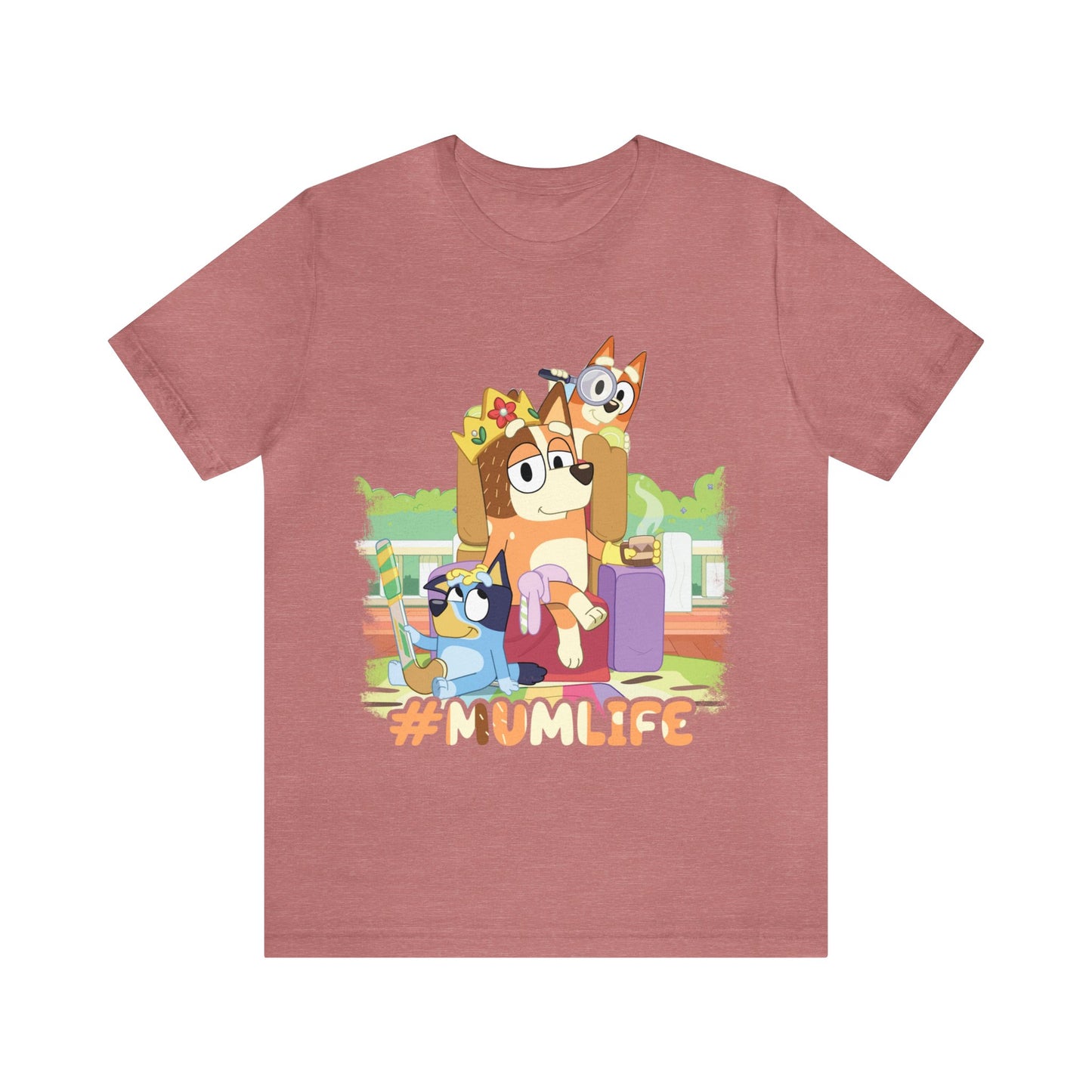 Mum Life Short Sleeve Tshirt