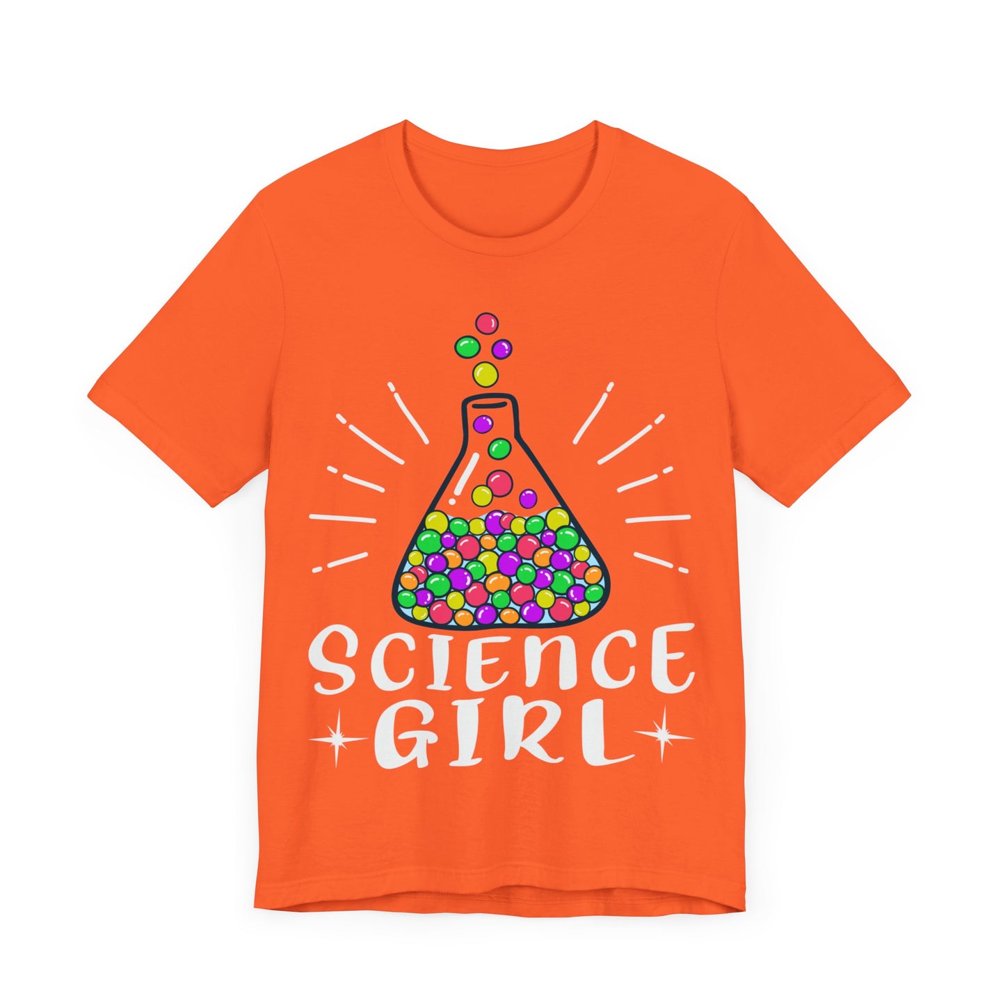 Science Girl Jersey Short Sleeve Tee