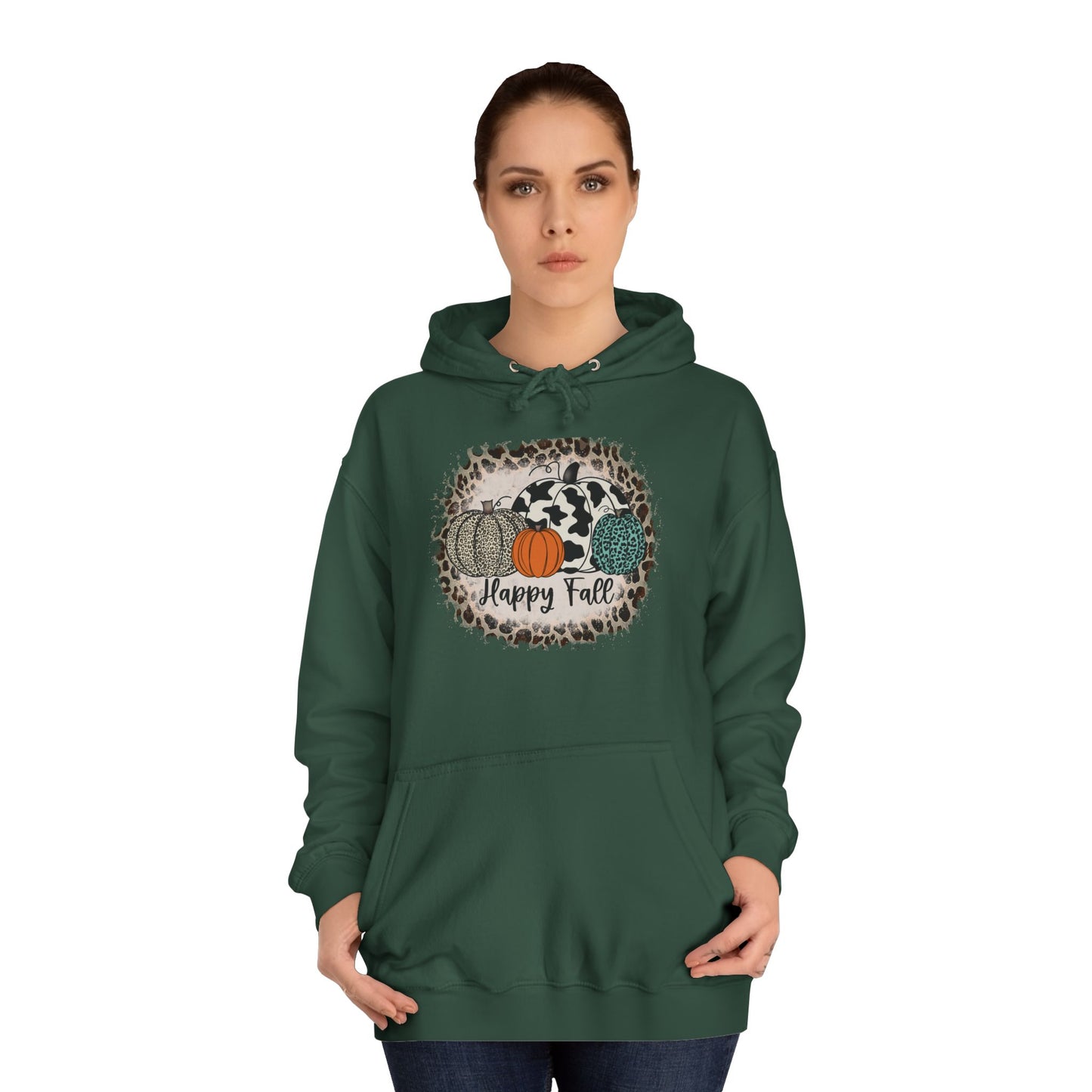 Happy Fall College Hoodie
