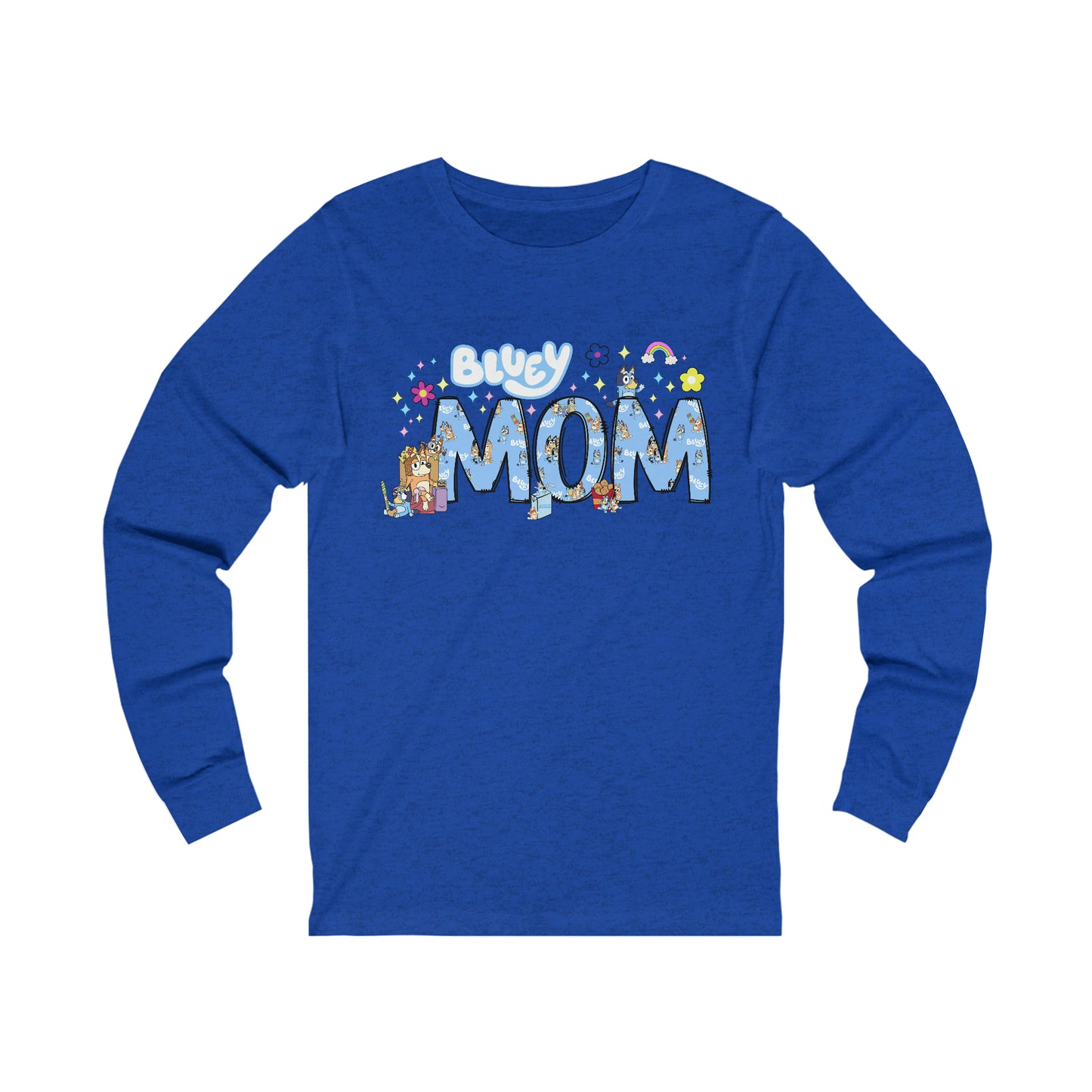 BLUEY MOM AFFIRMATIONS long sleeve tshirt