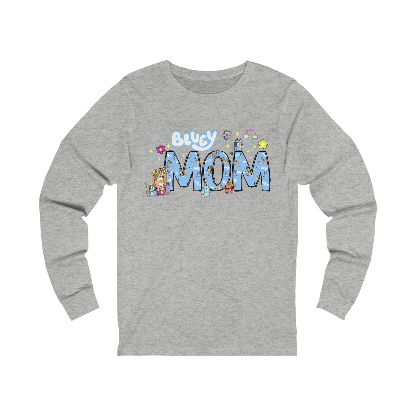 BLUEY MOM AFFIRMATIONS long sleeve tshirt