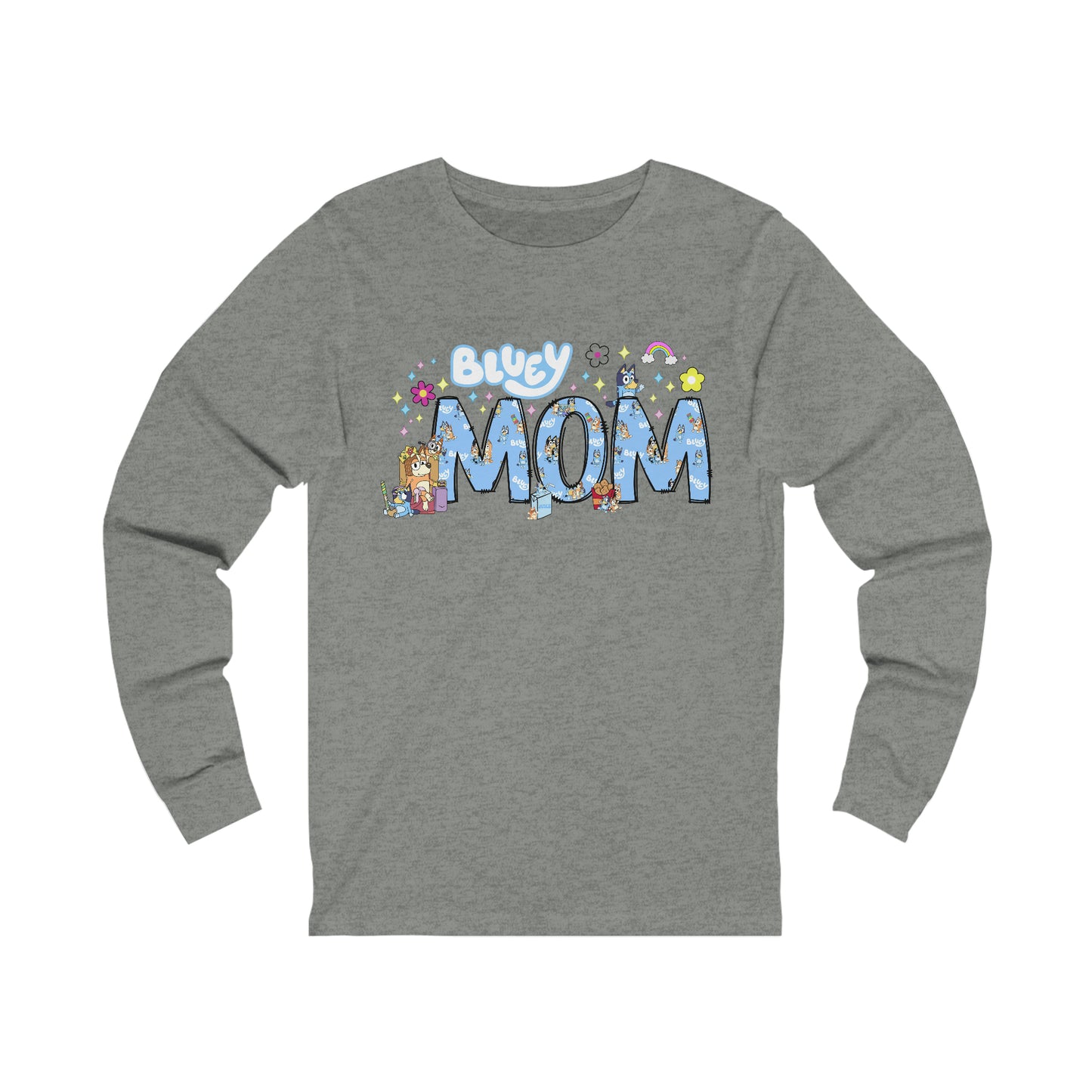 BLUEY MOM AFFIRMATIONS long sleeve tshirt