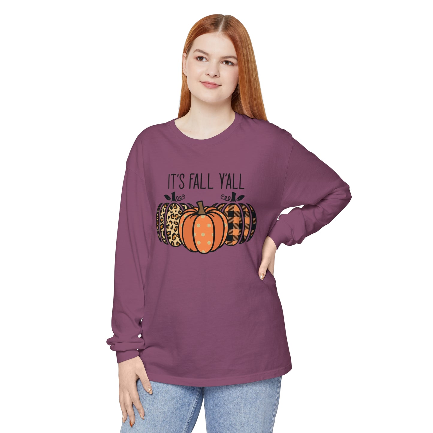 It's Fall Ya'll Long Sleeve T-Shirt