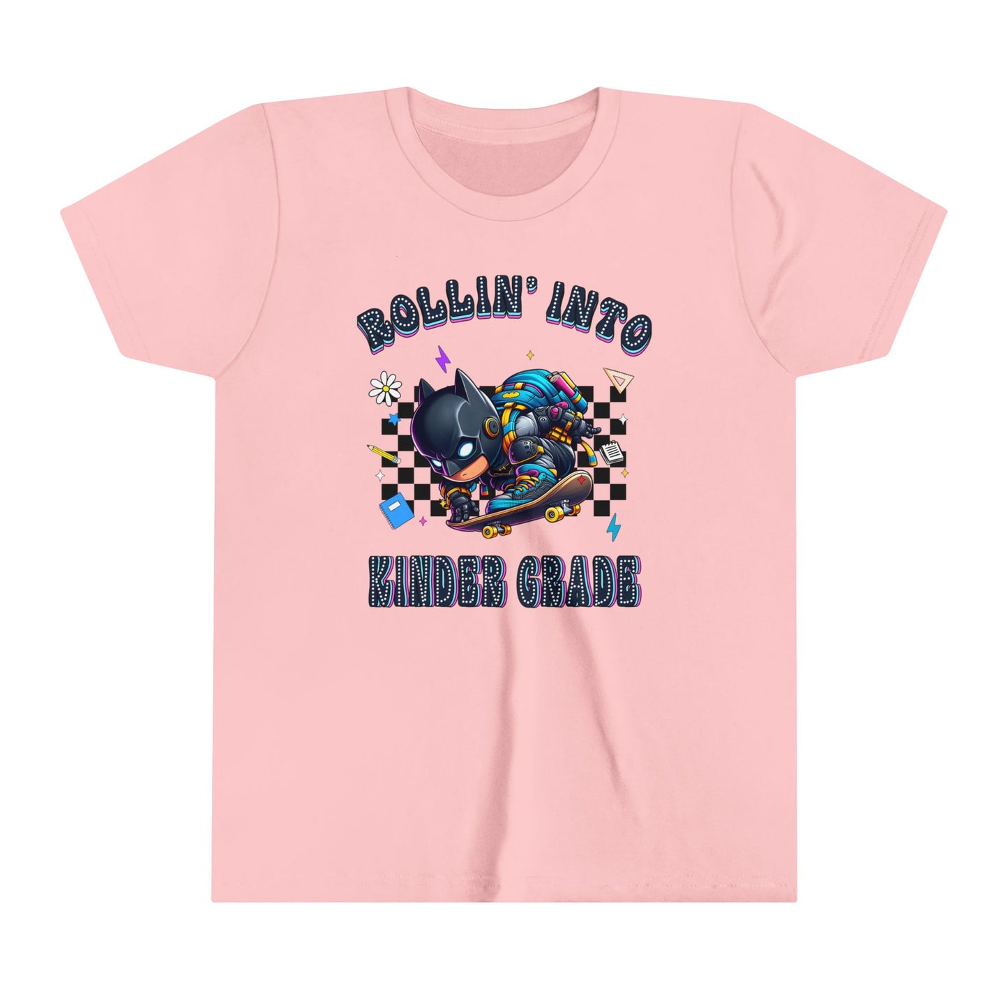 BATMAN - Rollin' Into Kinder Grade Youth Short Sleeve Tee