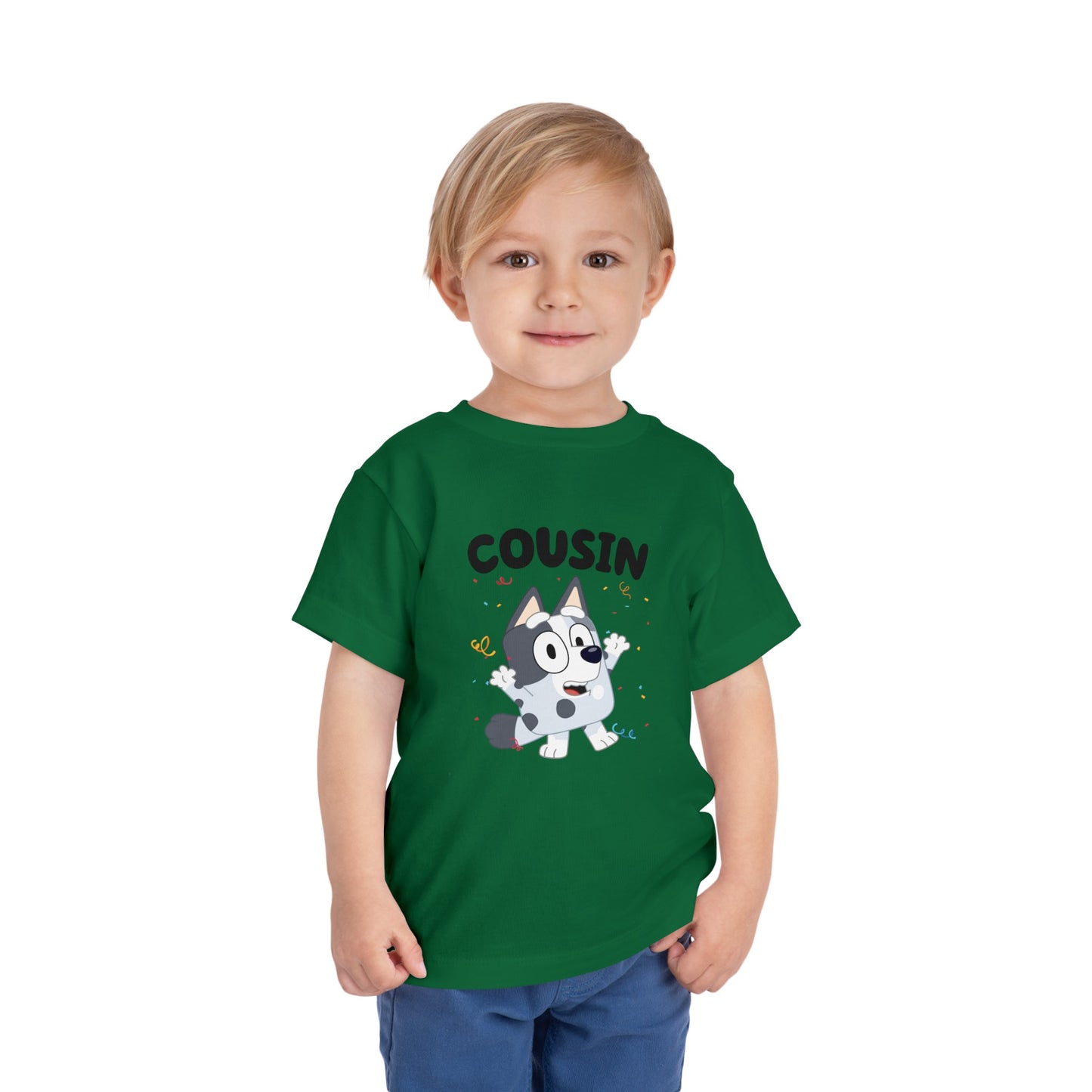 Cousin Birthday Toddler Short Sleeve Tee
