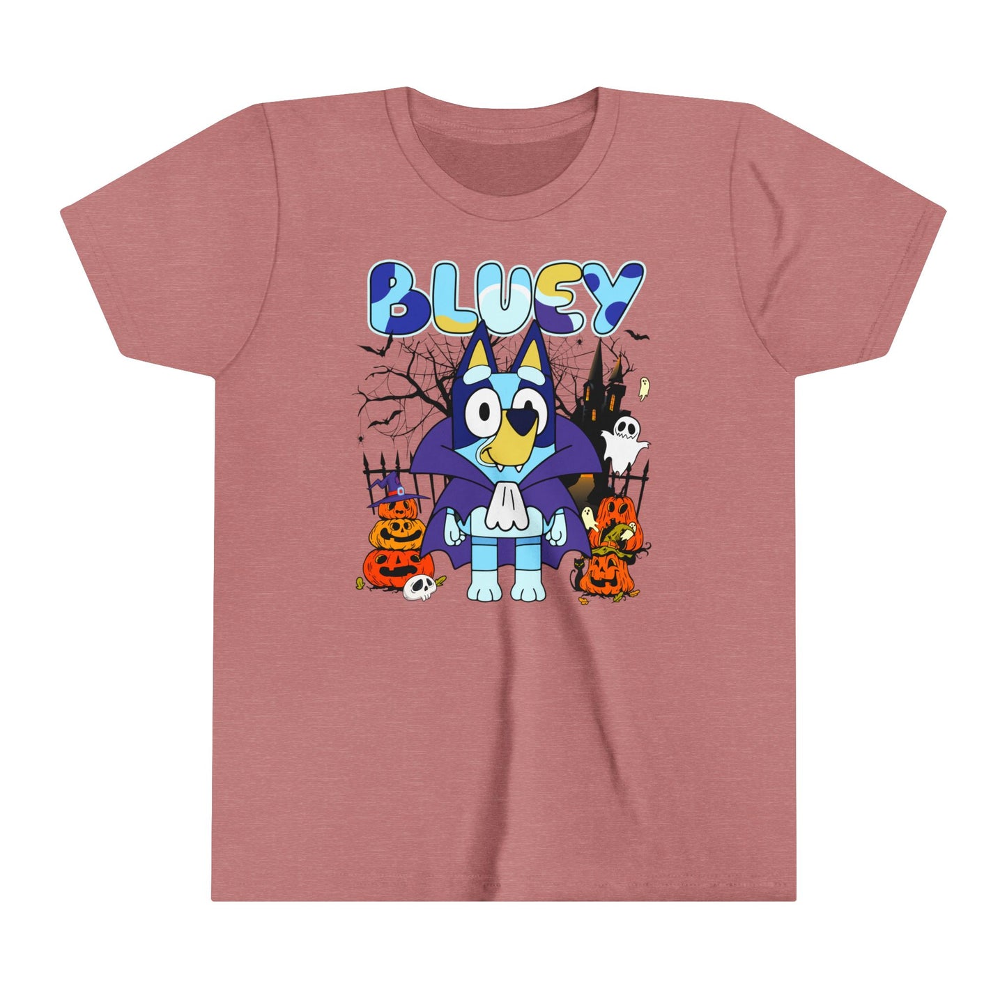 Blue vampire Youth Short Sleeve Tee
