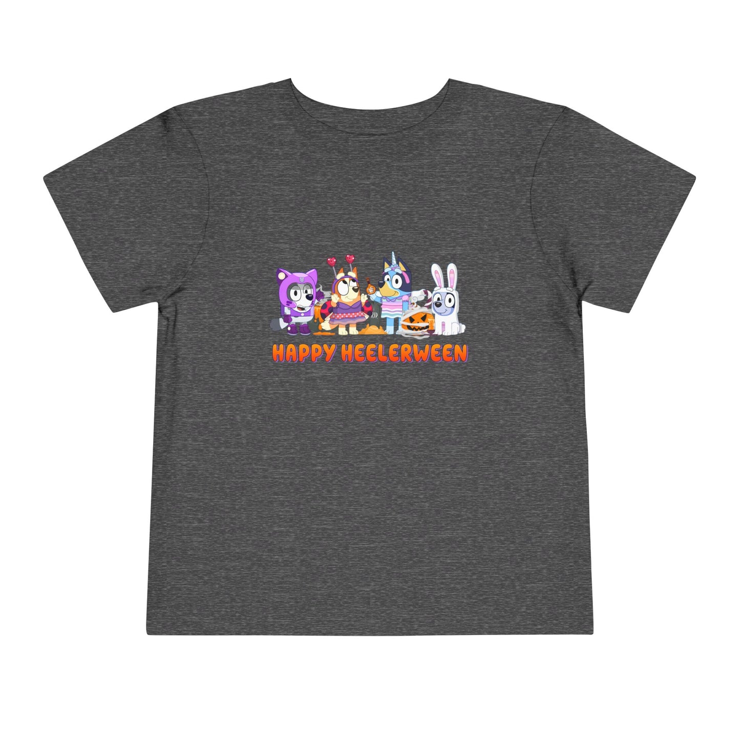 Happy Heelerween Toddler Short Sleeve Tee