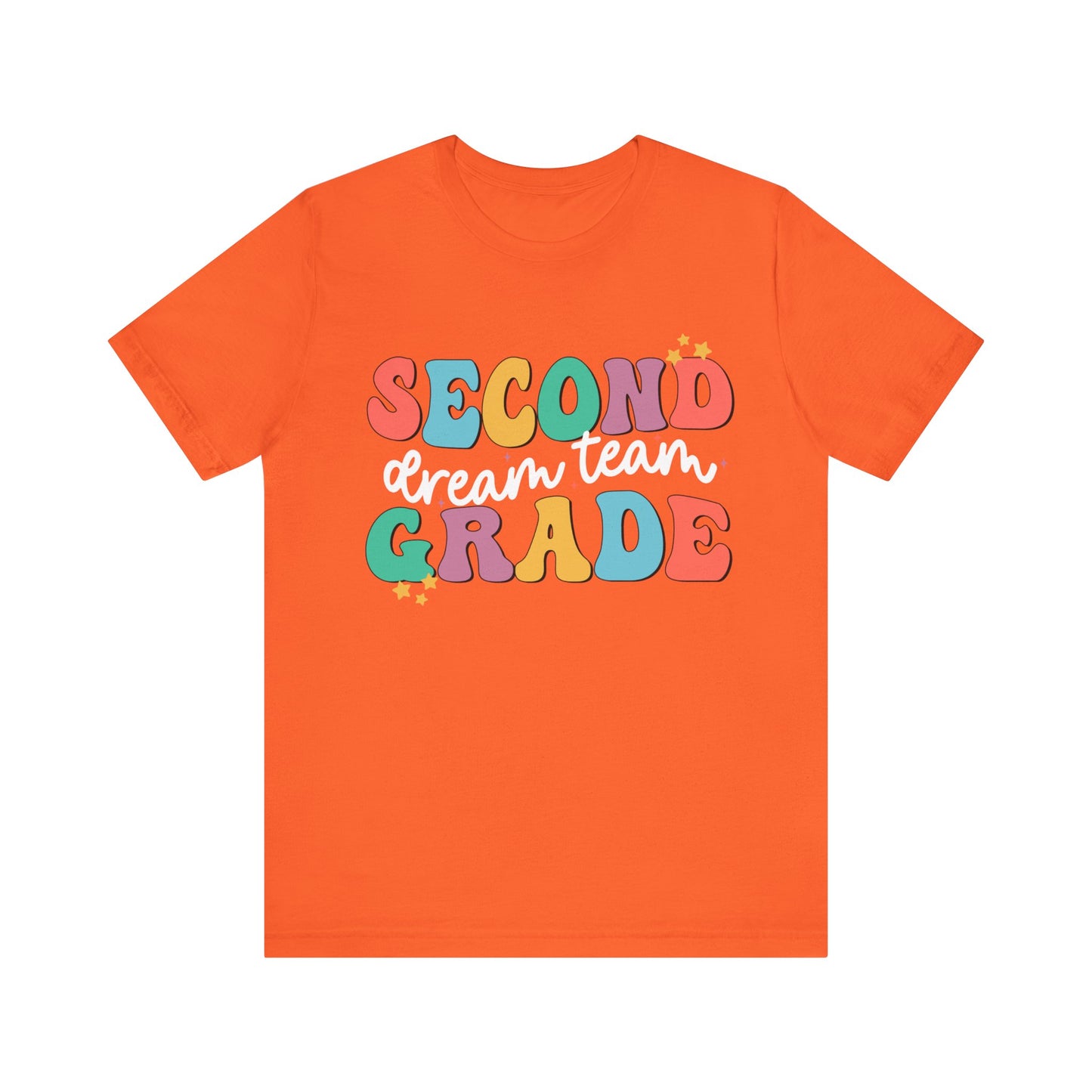 Second Grade Dream Team Jersey Short Sleeve Tee