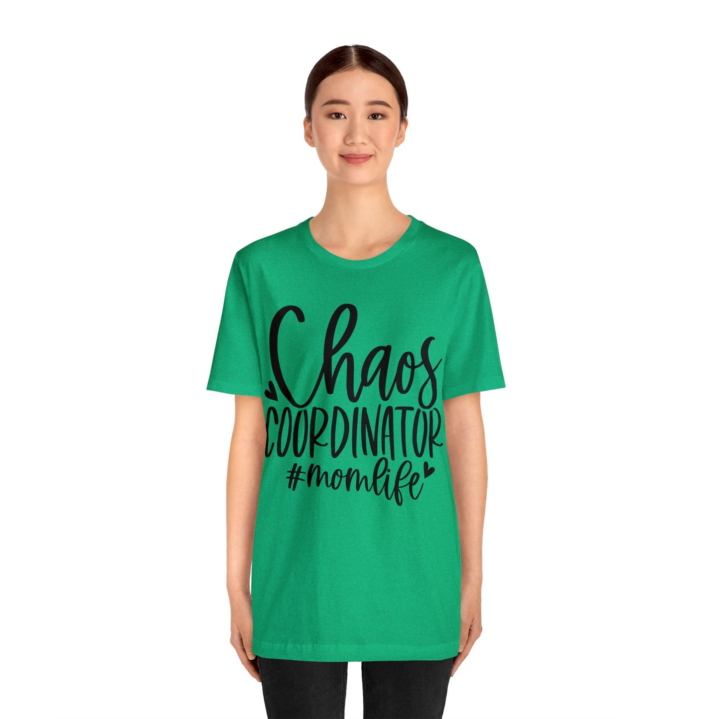 Chaos Coordinator #momlife short sleeve tshirt
