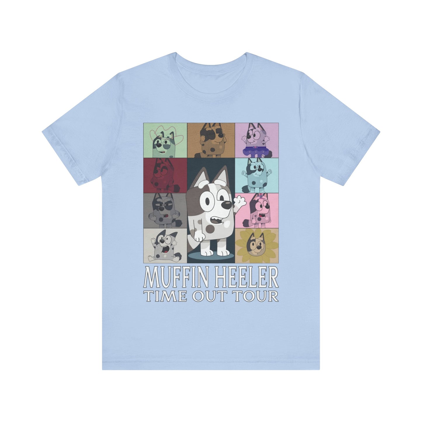 Muffin Heeler Time Out Tour Jersey Short Sleeve Tee