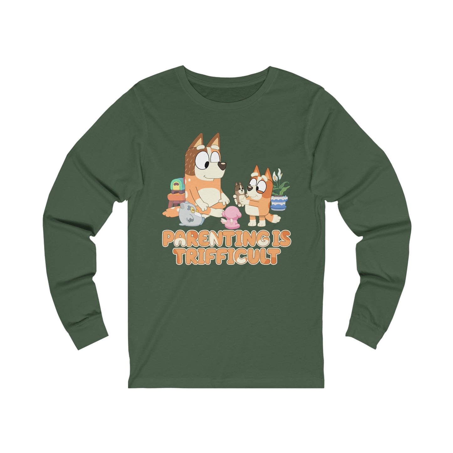 Parenting is Trifficult Long Sleeve Tee