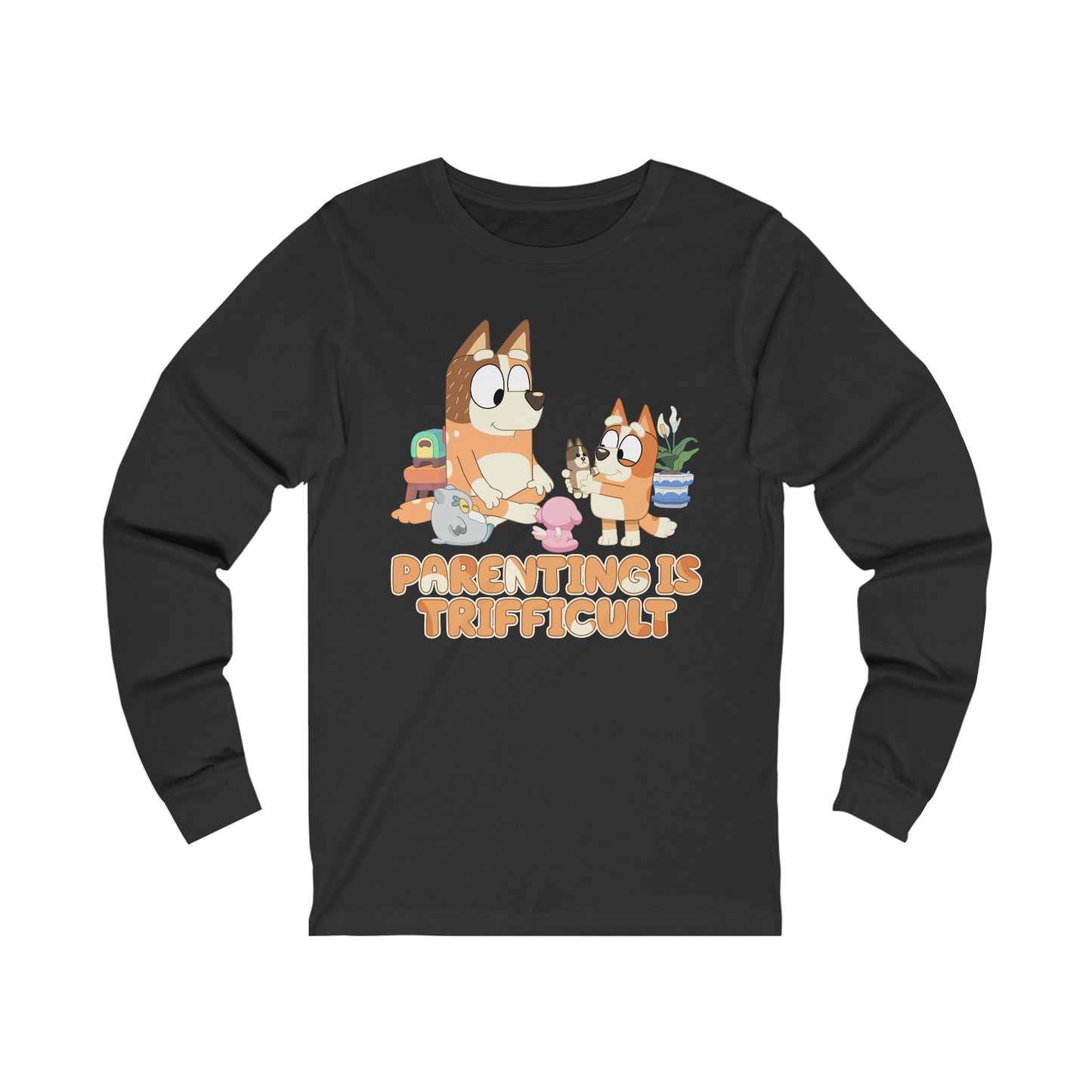 Parenting is Trifficult Long Sleeve Tee