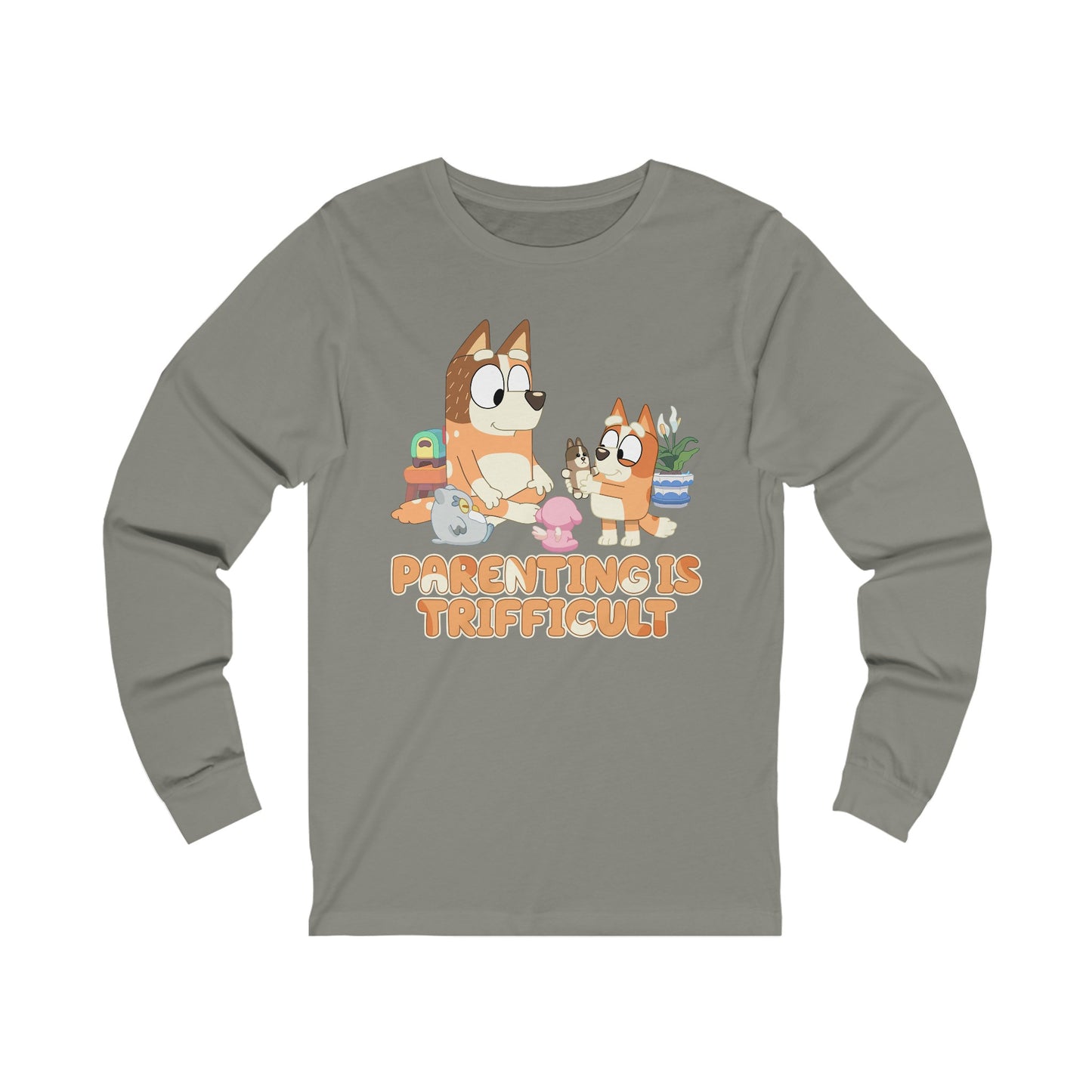Parenting is Trifficult Long Sleeve Tee