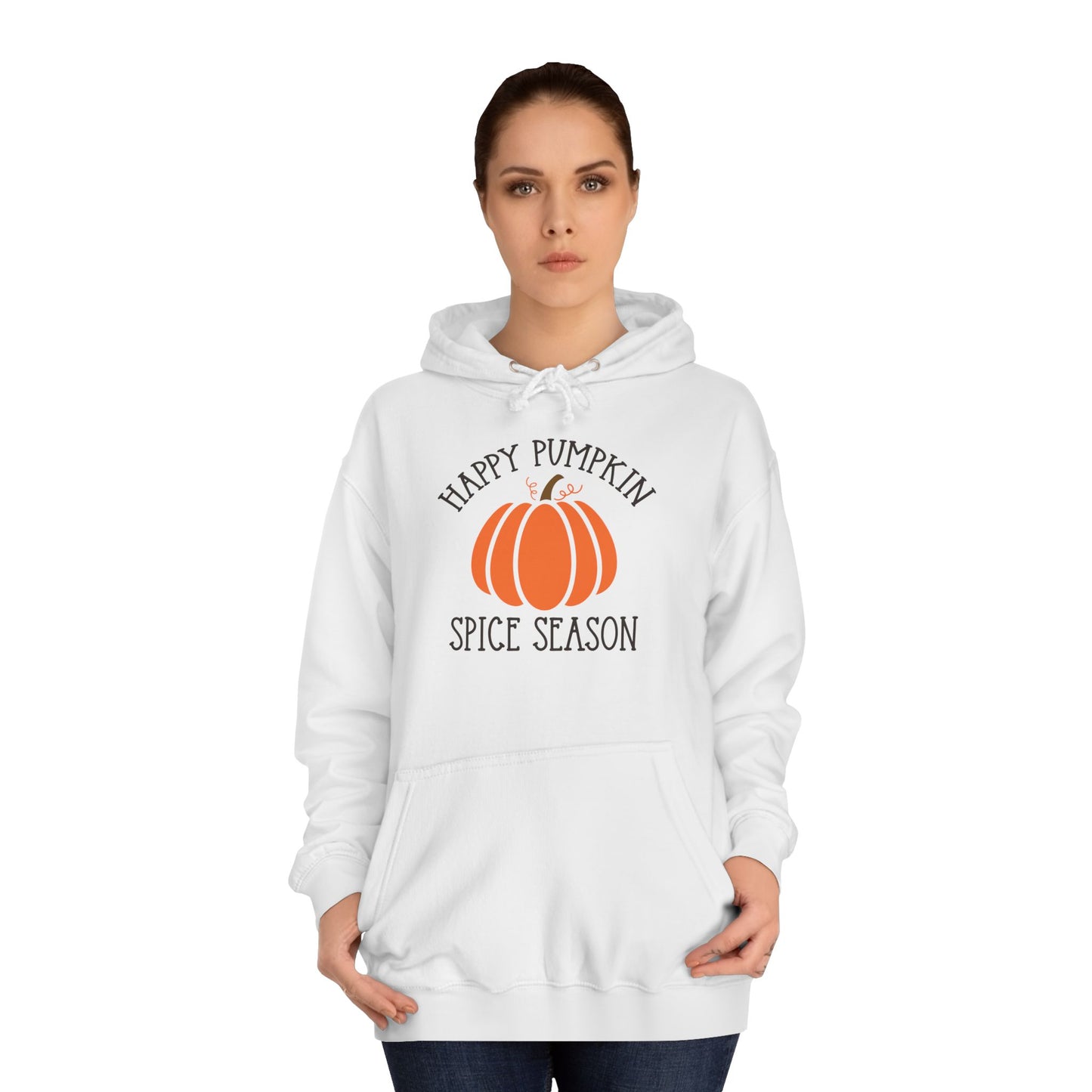 Happy Pumpkin Spice Season College Hoodie