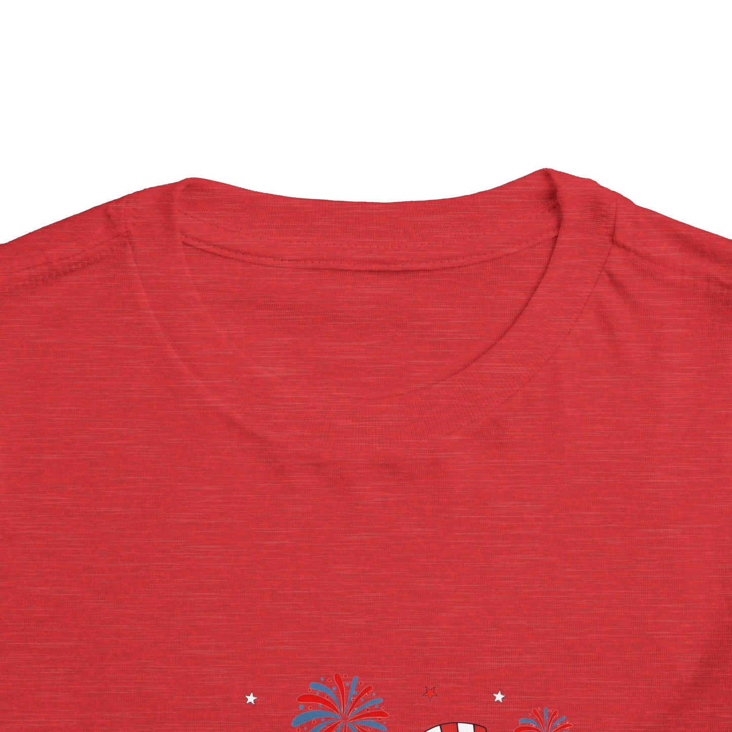 Happy 4th of July Toddler Short Sleeve Tee
