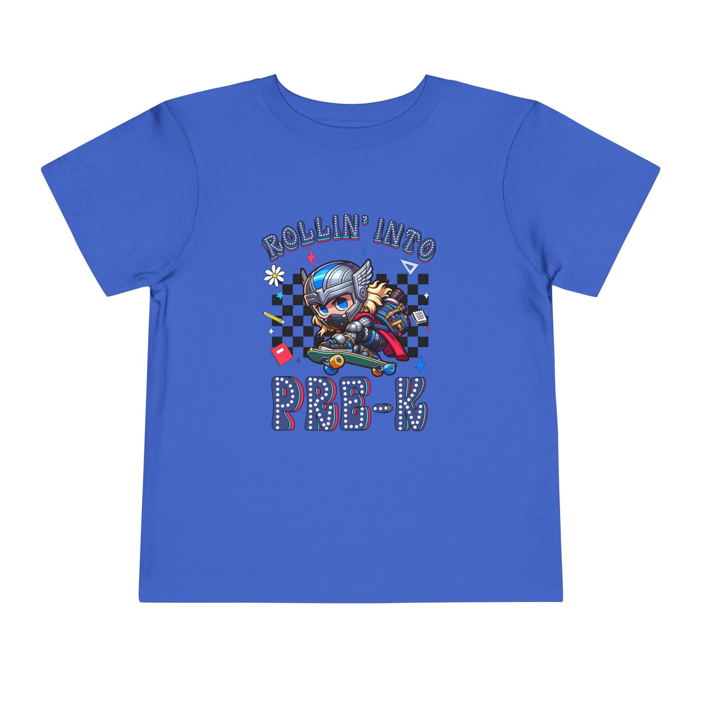 THOR - Rollin' Into Pre-K Toddler Short Sleeve Tee