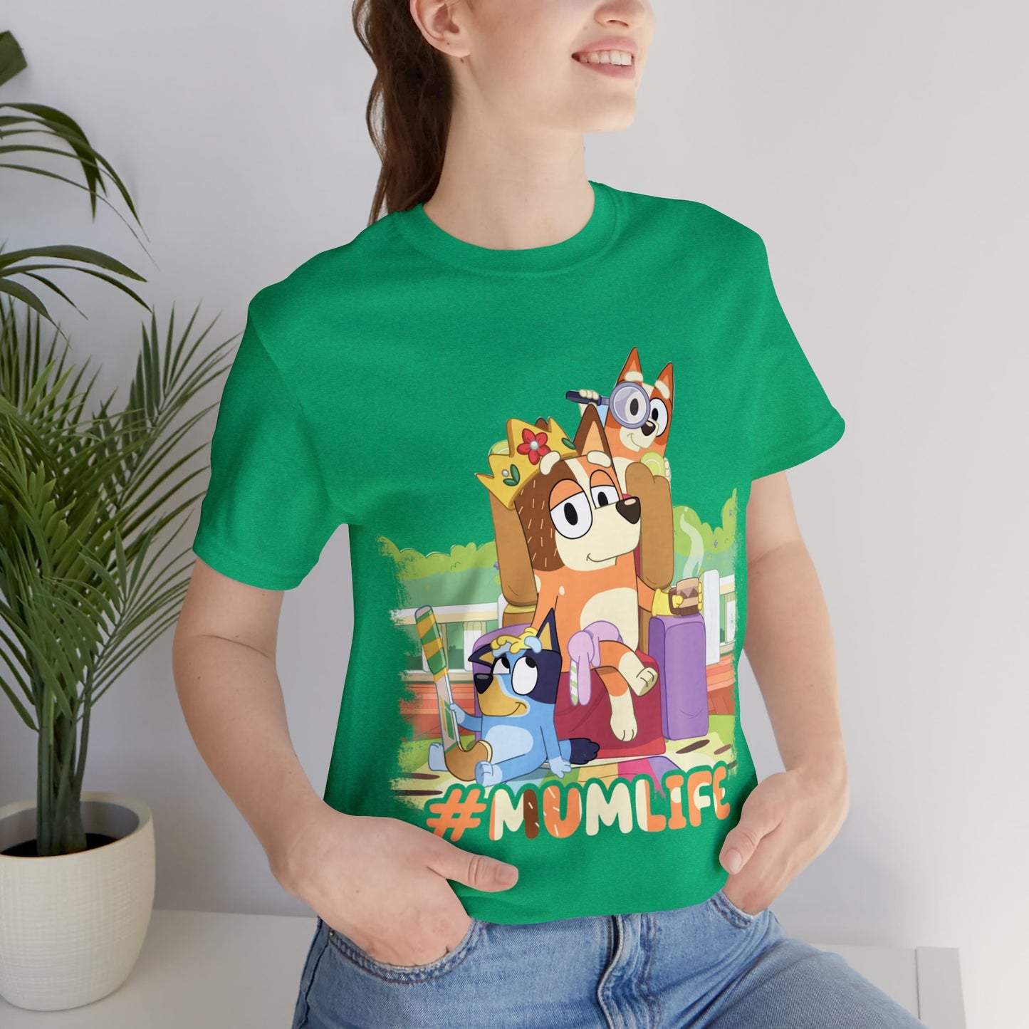 Mum Life Short Sleeve Tshirt