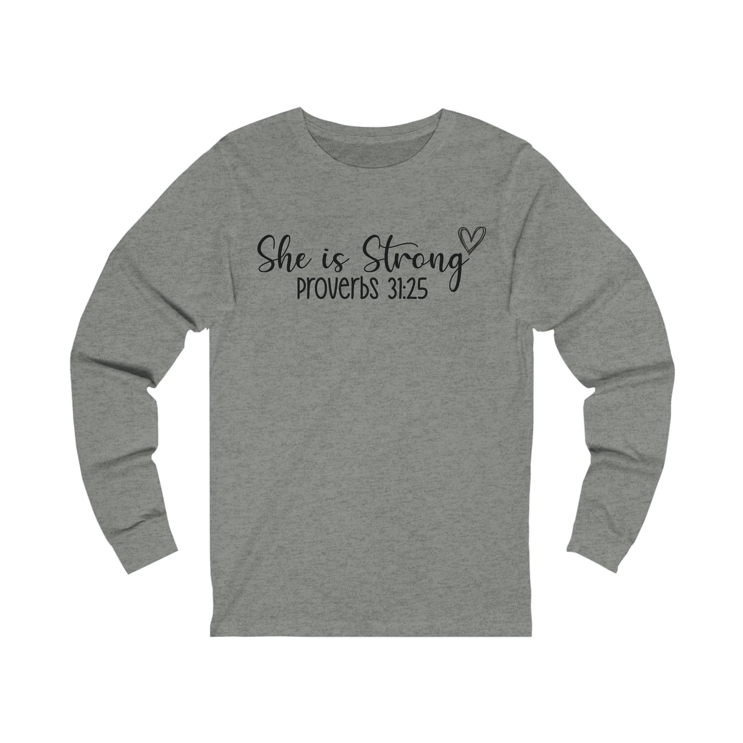 She is Strong Long sleeve Tshirt