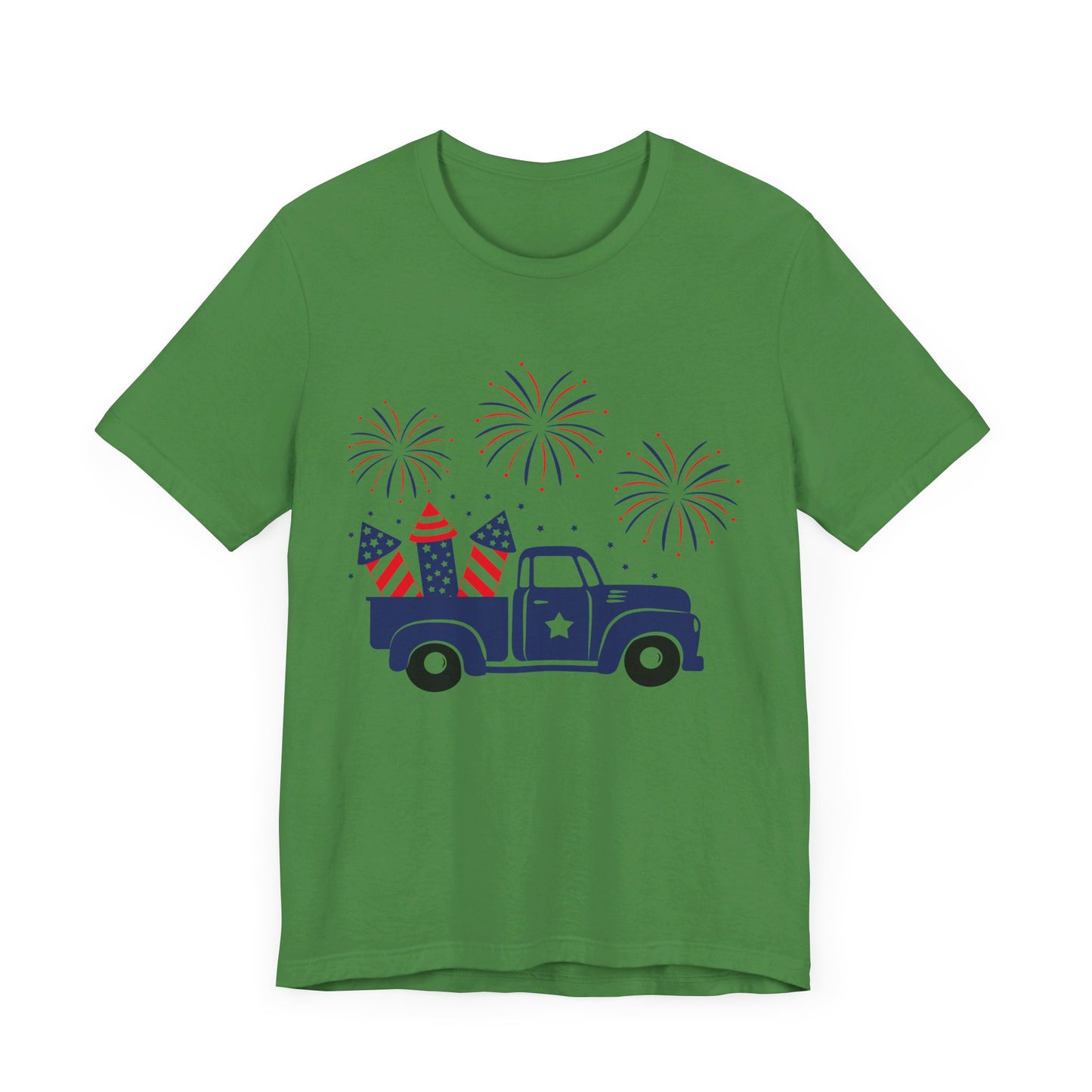 Truck & Fireworks Jersey Short Sleeve Tee