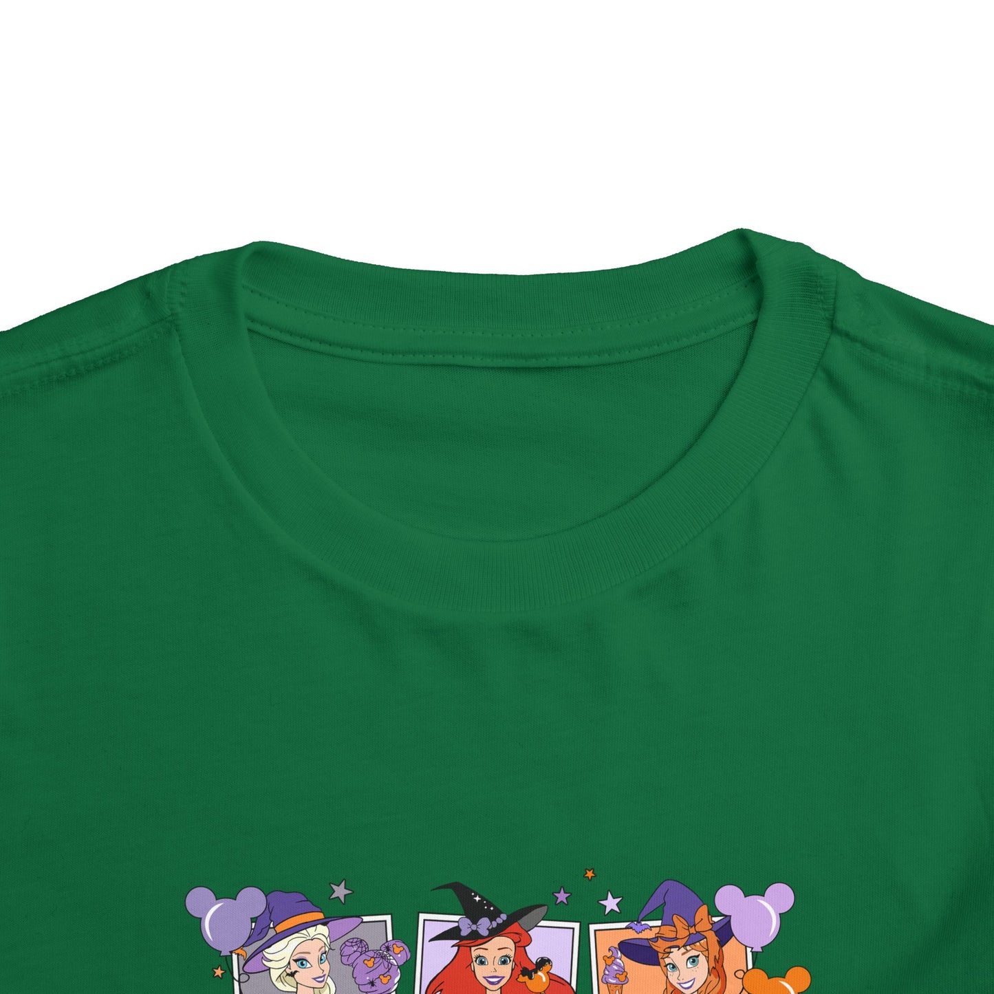 Disney Princess Halloween Toddler Short Sleeve Tee