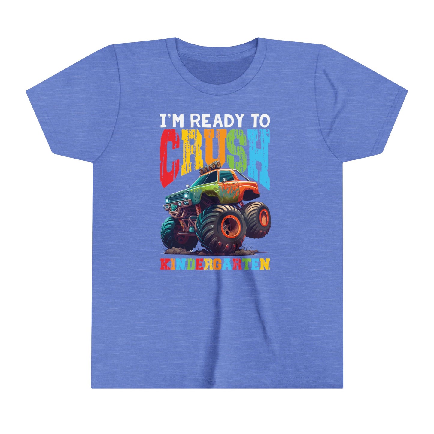 I'm Ready to Crush Kindergarten Youth Short Sleeve Tee