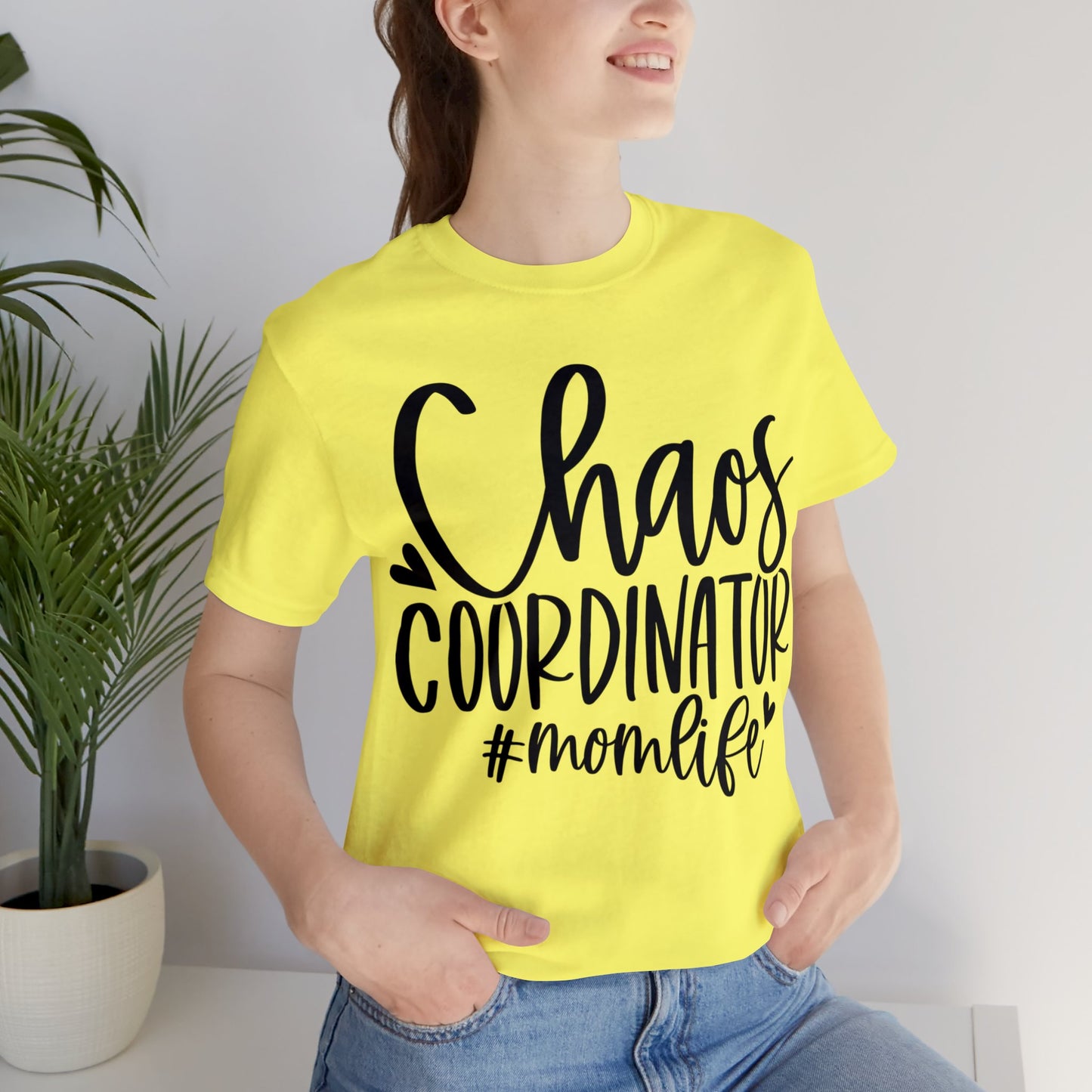 Chaos Coordinator #momlife short sleeve tshirt