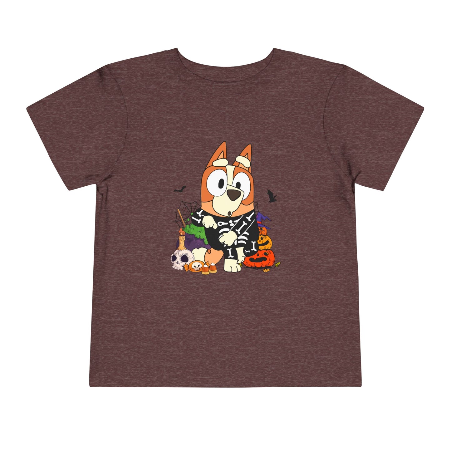Bingo Halloween Toddler Short Sleeve Tee