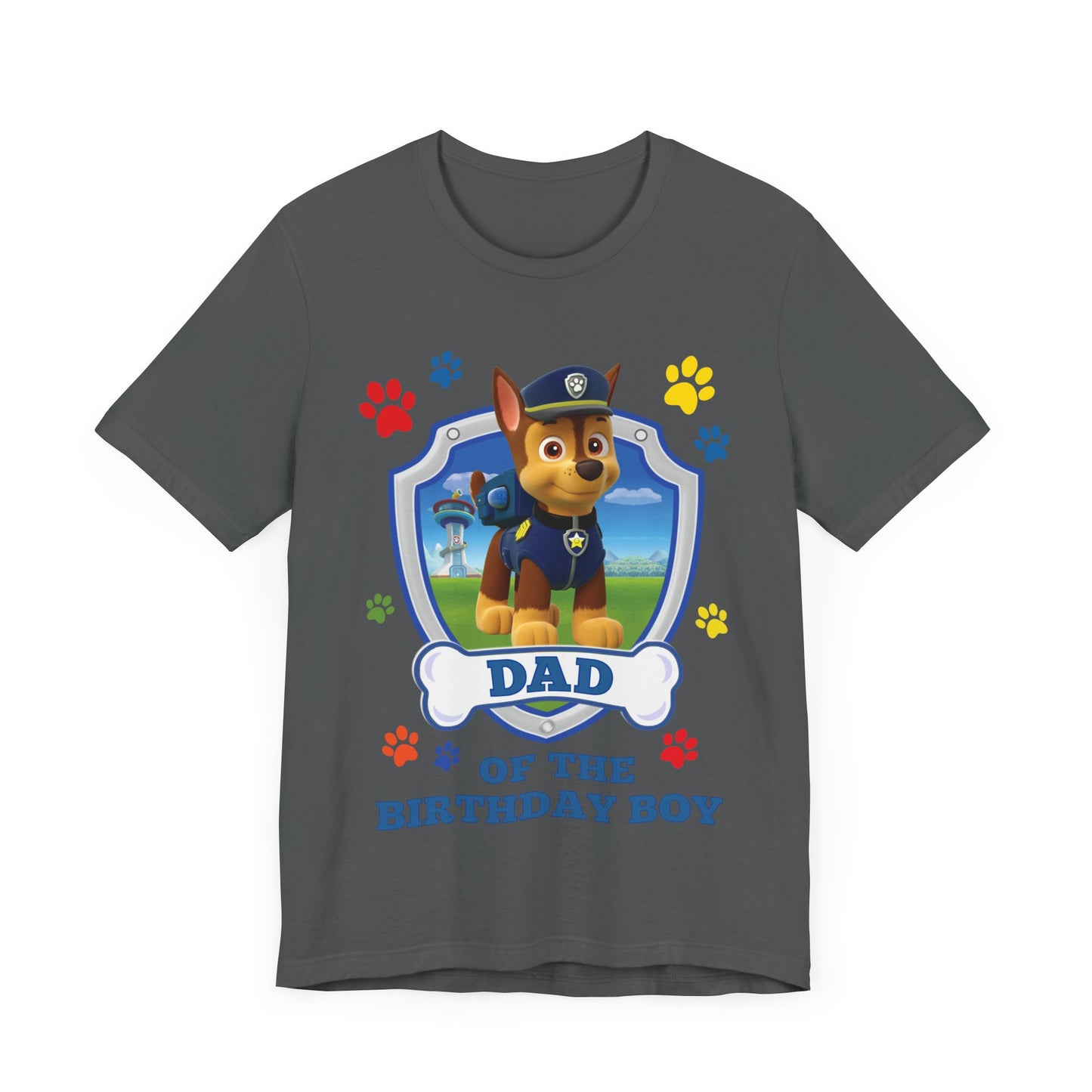 Dad of the Birthday Boy Jersey Short Sleeve Tee