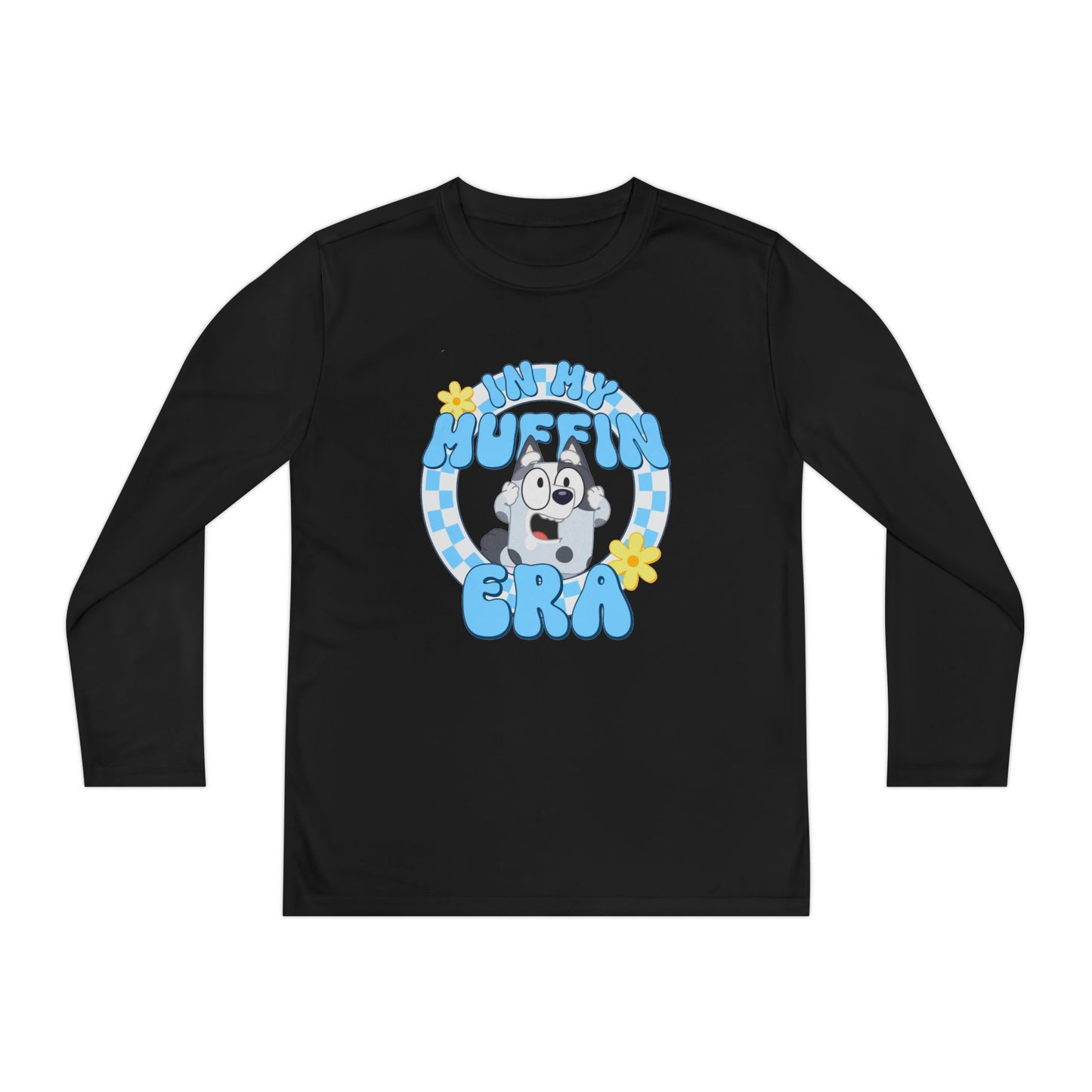In my muffin era Youth Long Sleeve Competitor Tee