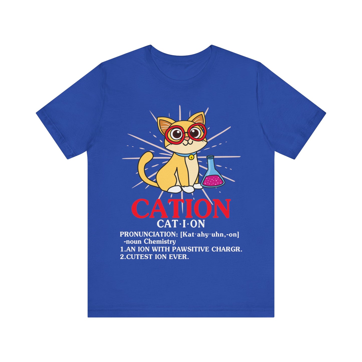 Cat-I-On (Cation) Definition Jersey Short Sleeve Tee