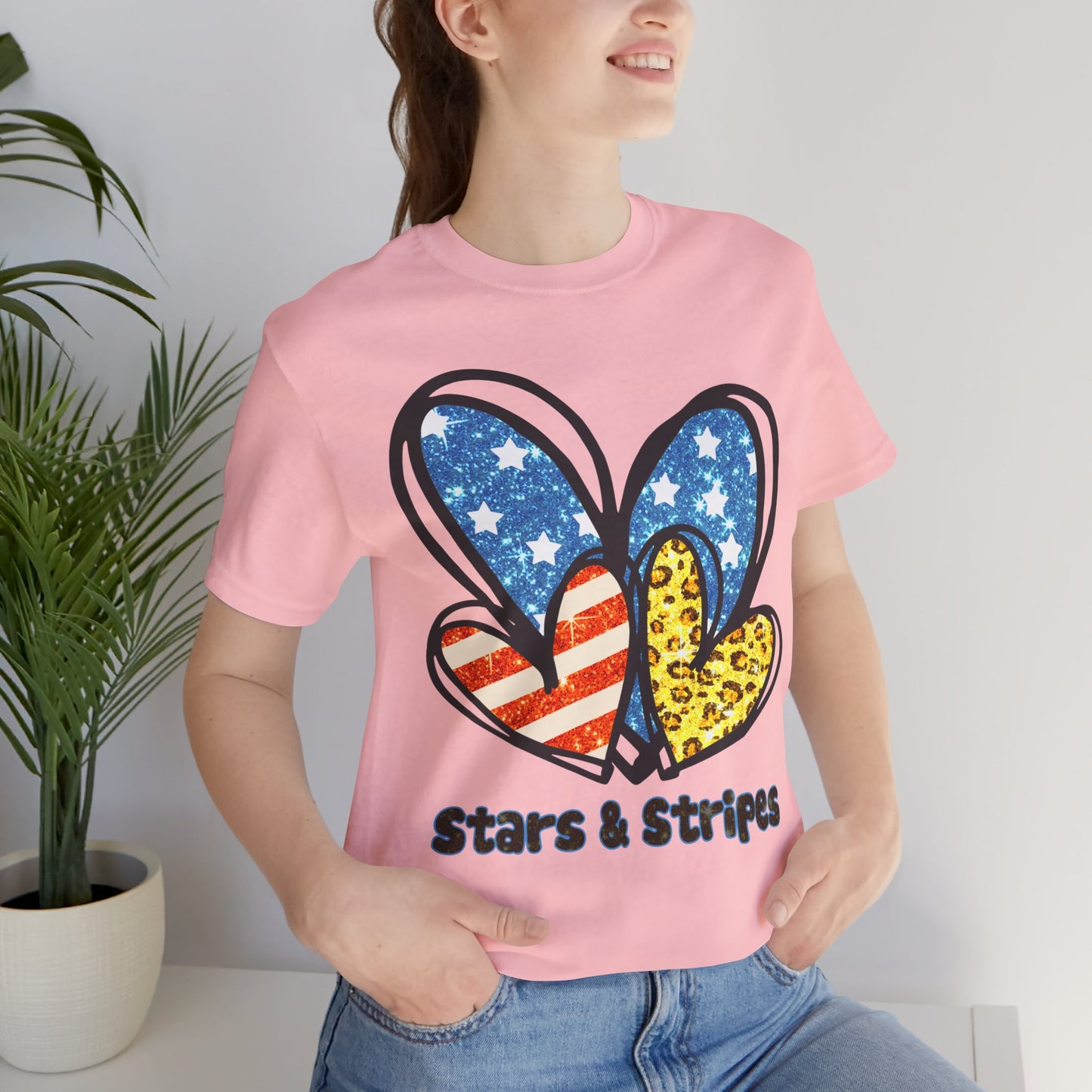 Stars and Stripes Short Sleeve Tee