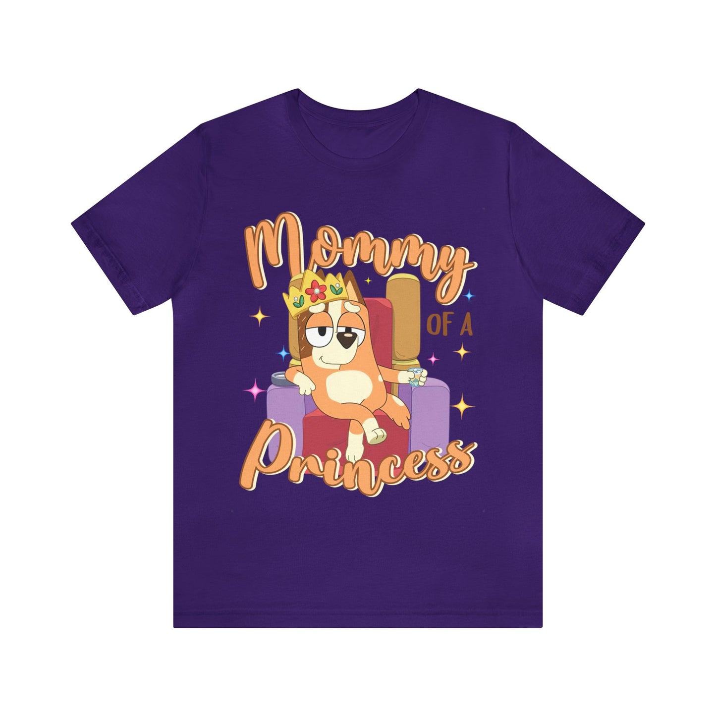 Mommy of a Princess Short Sleeve Tshirt