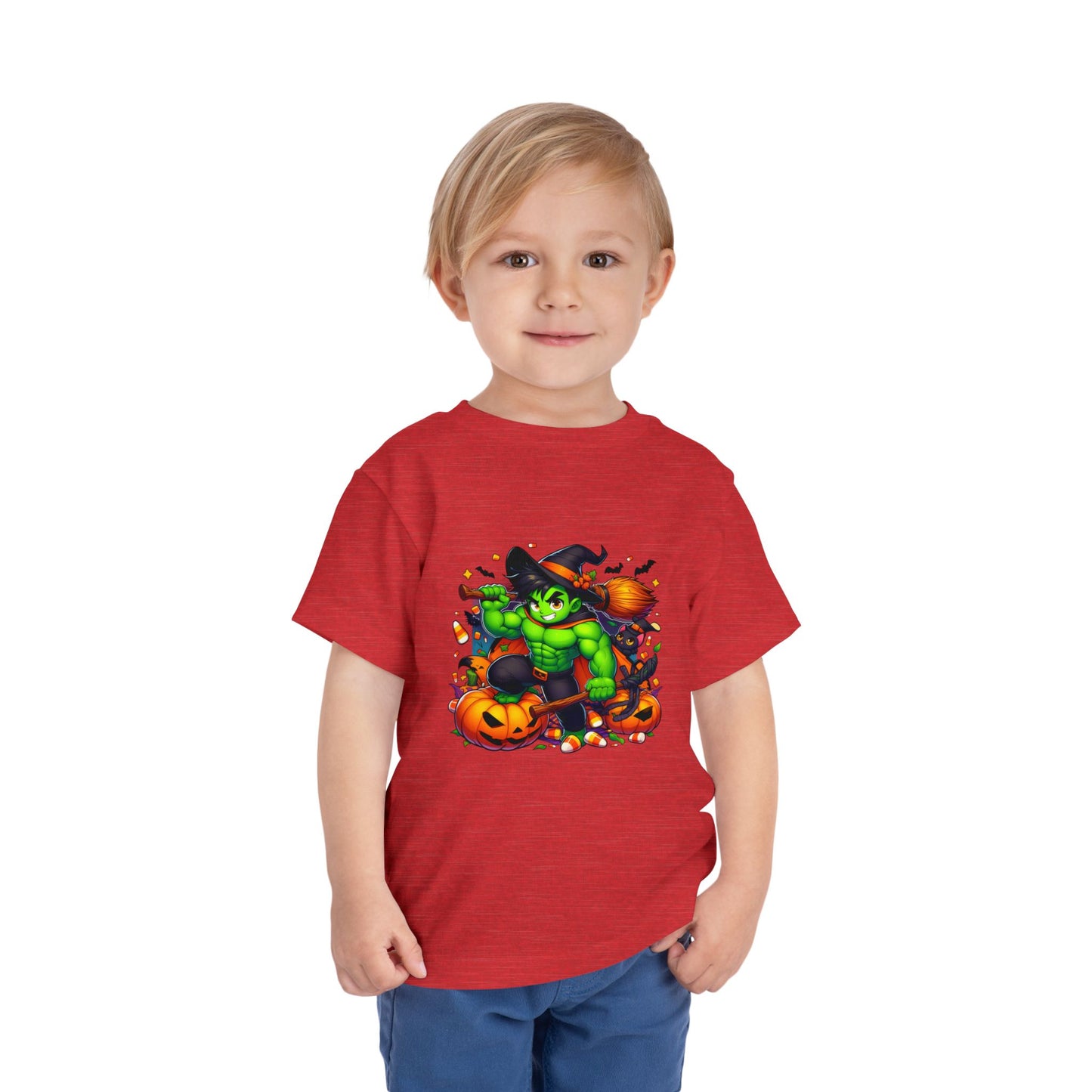 Hulk Halloween Toddler Short Sleeve Tee