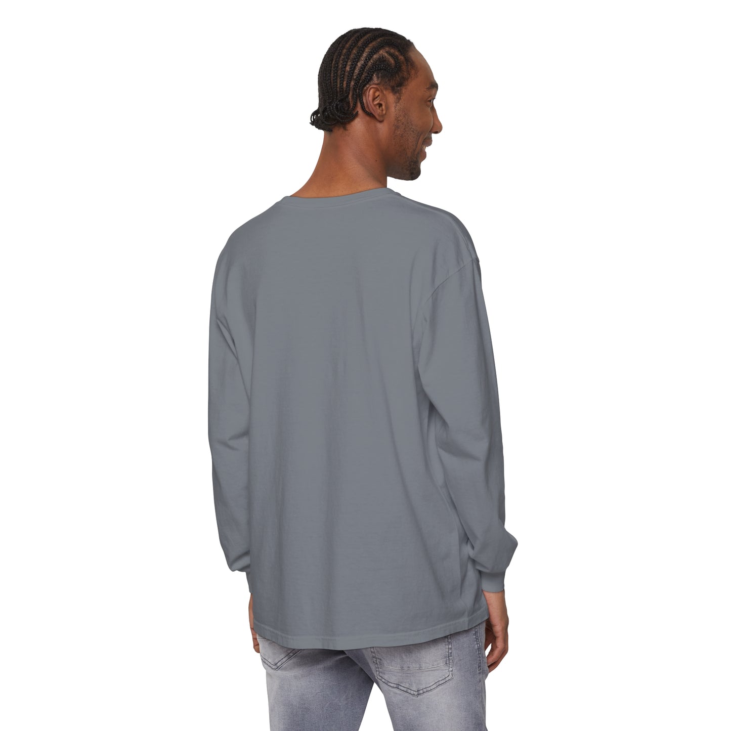Pumpkin Spice Season Garment-dyed Long Sleeve T-Shirt