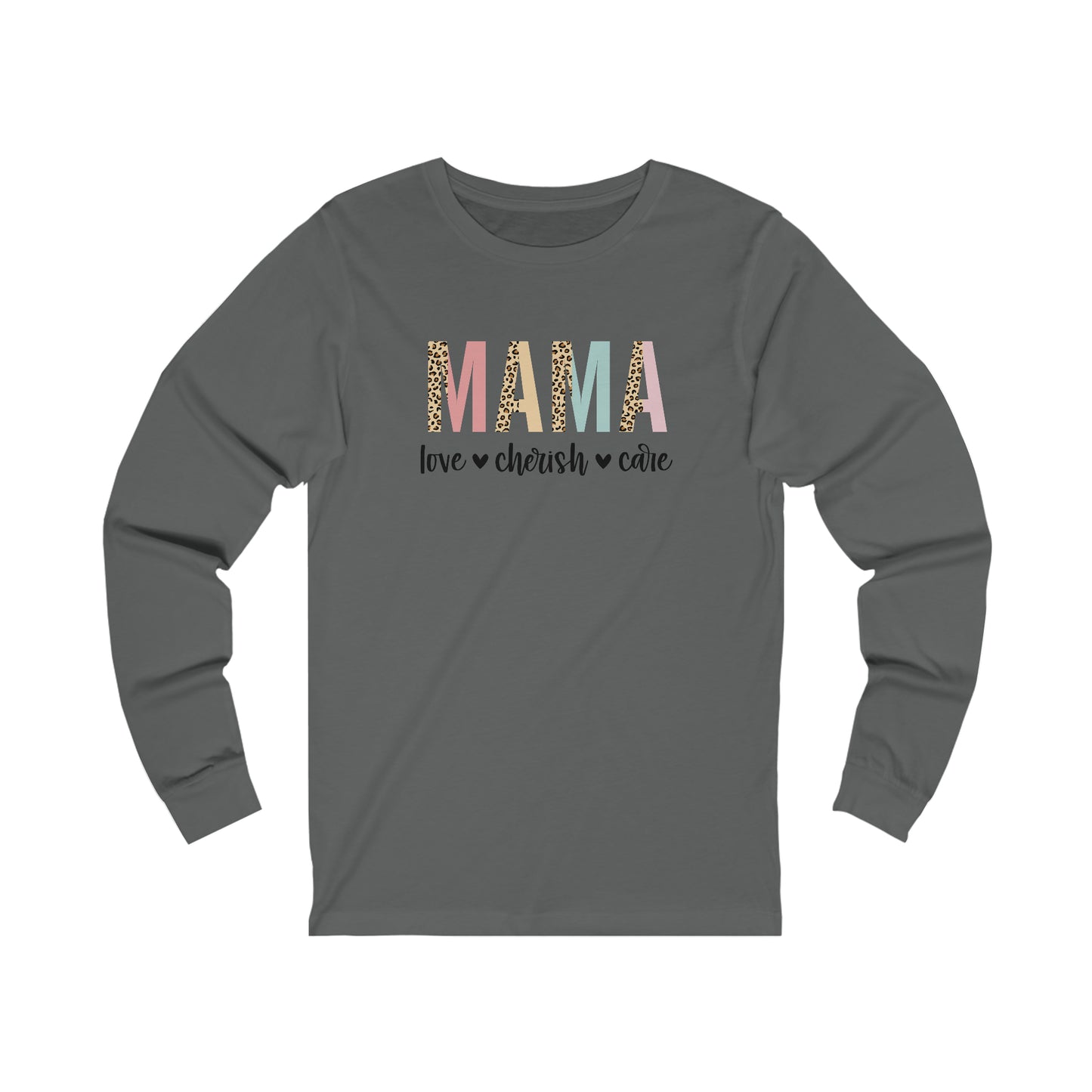 MAMA Leopard print long sleeve tshirt