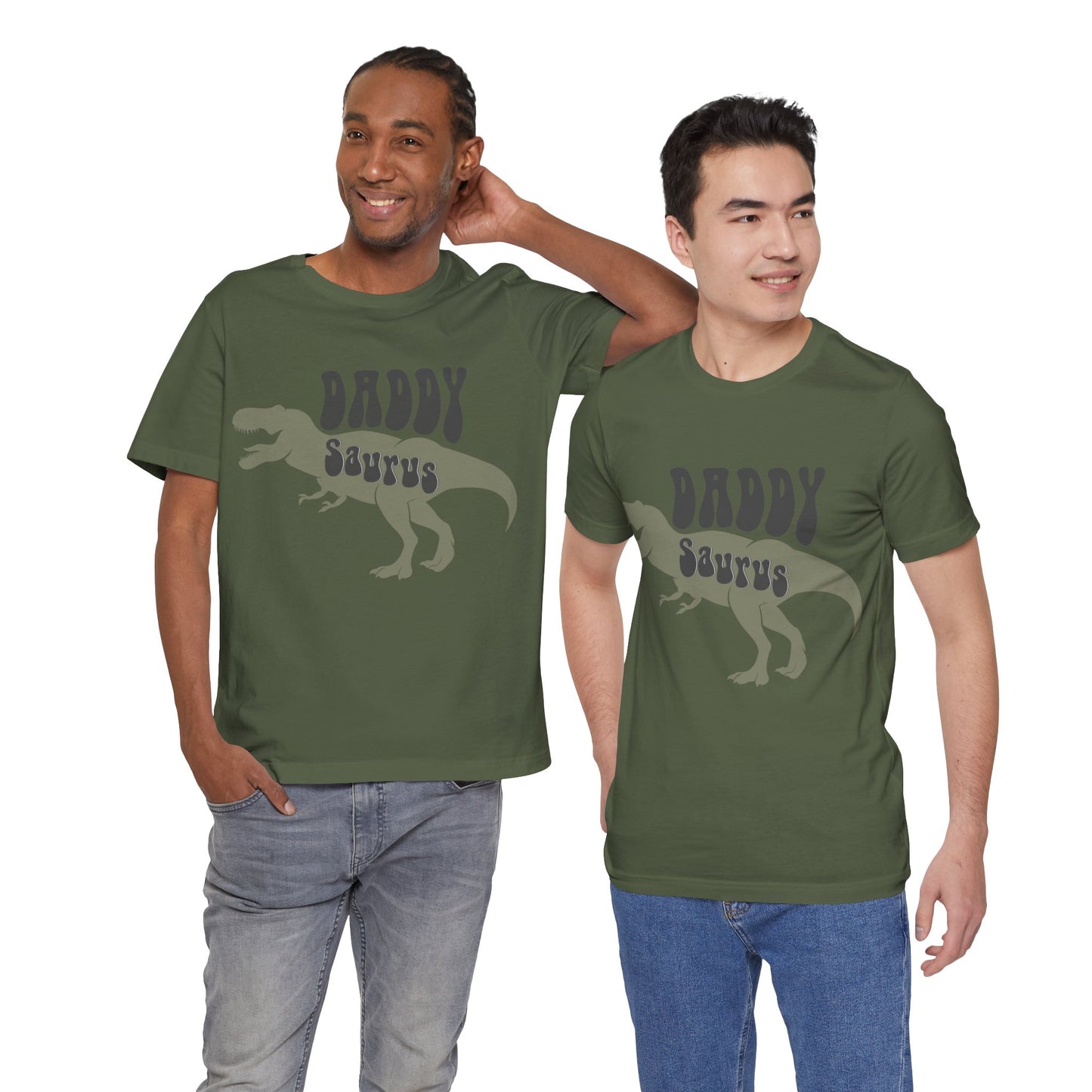 Daddy Saurus Jersey Short Sleeve Tee