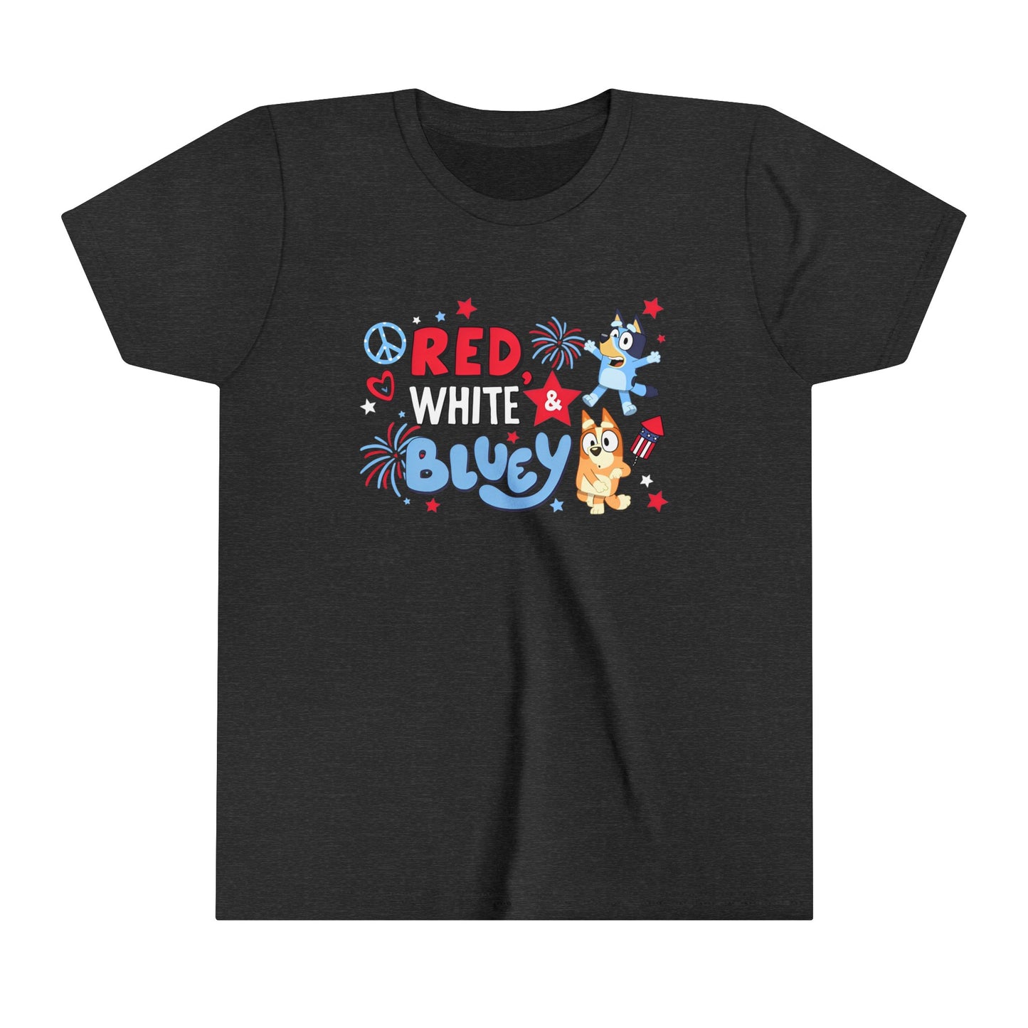 Red, White & Bluey Youth Short Sleeve Tee
