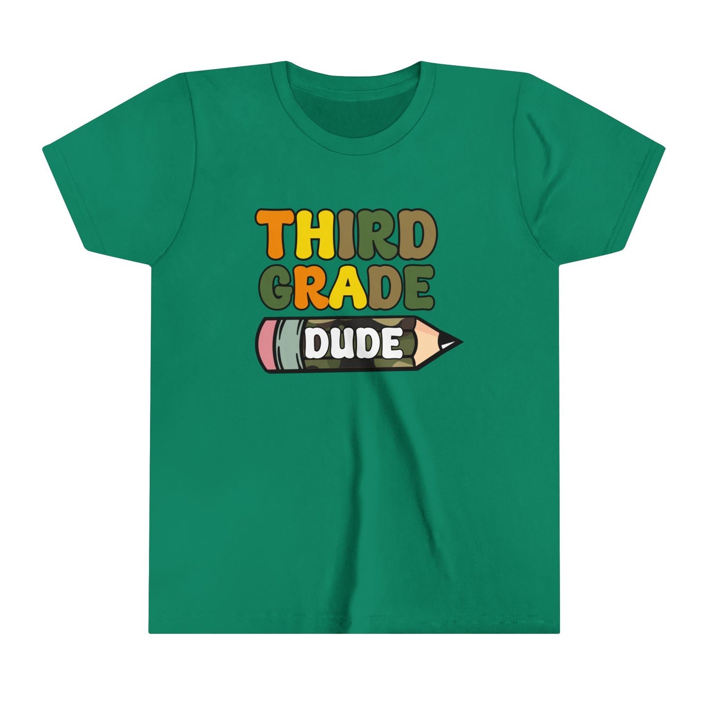 Third Grade Dude Youth Short Sleeve Tee