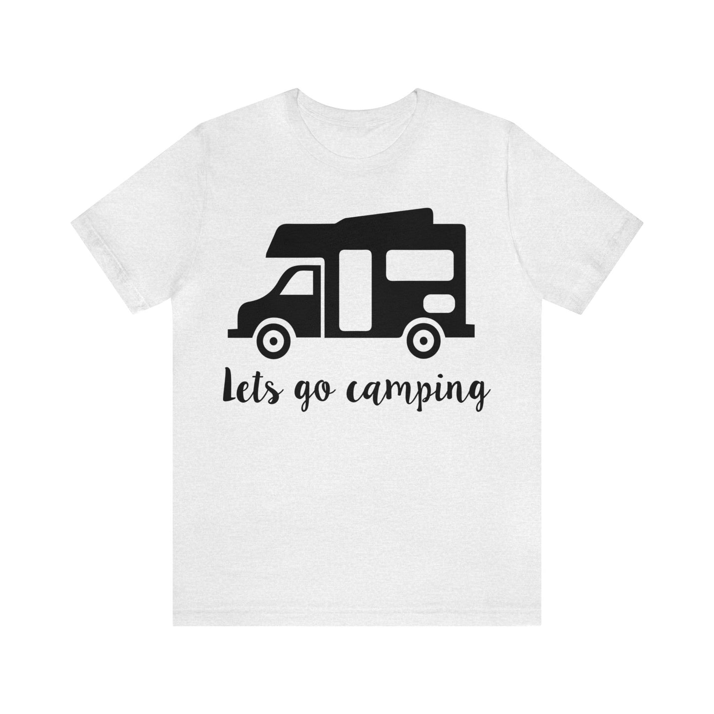 Let's Go Camping Short Sleeve Tshirt
