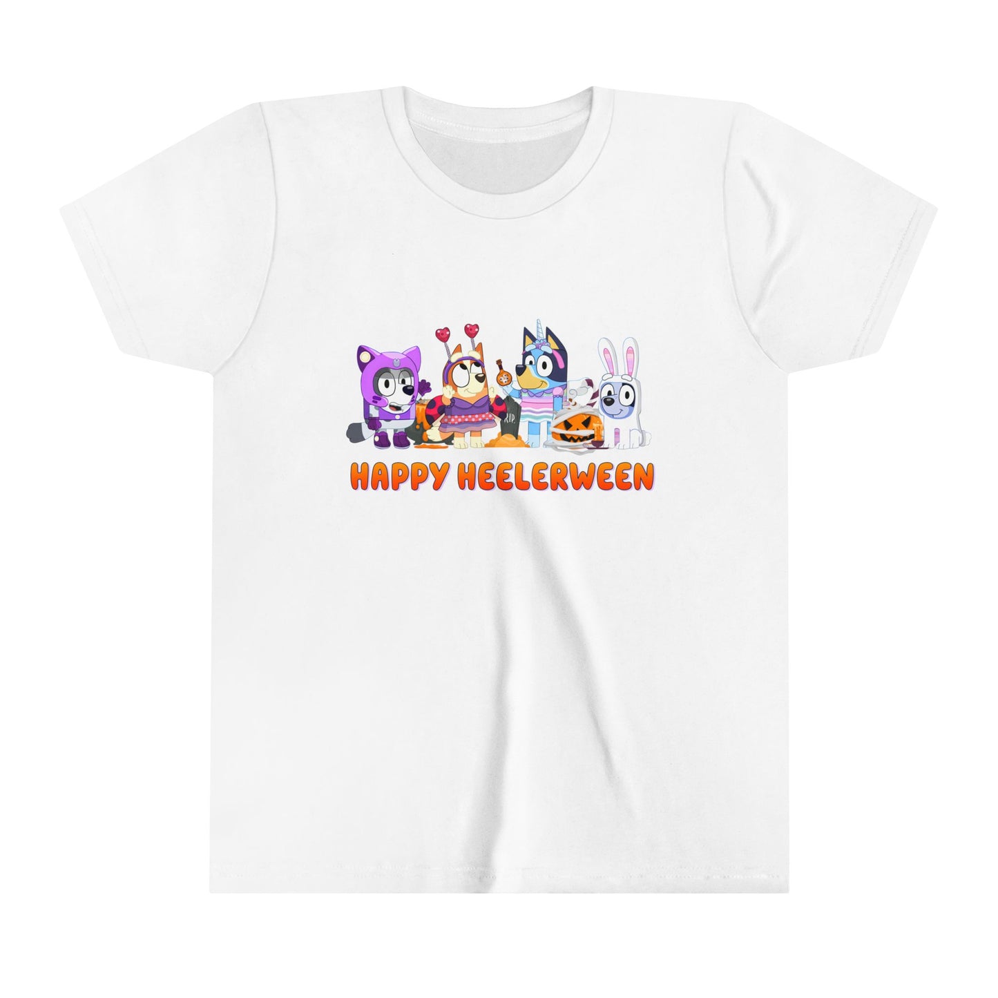 Happy Heelerween Youth Short Sleeve Tee