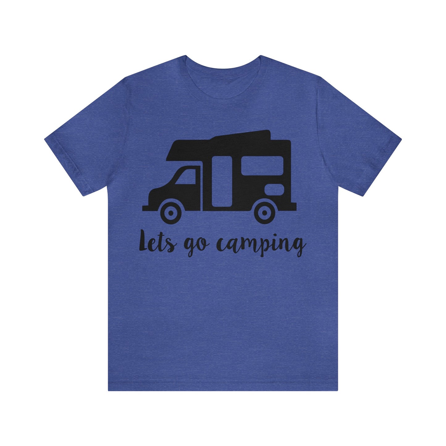 Let's Go Camping Short Sleeve Tshirt