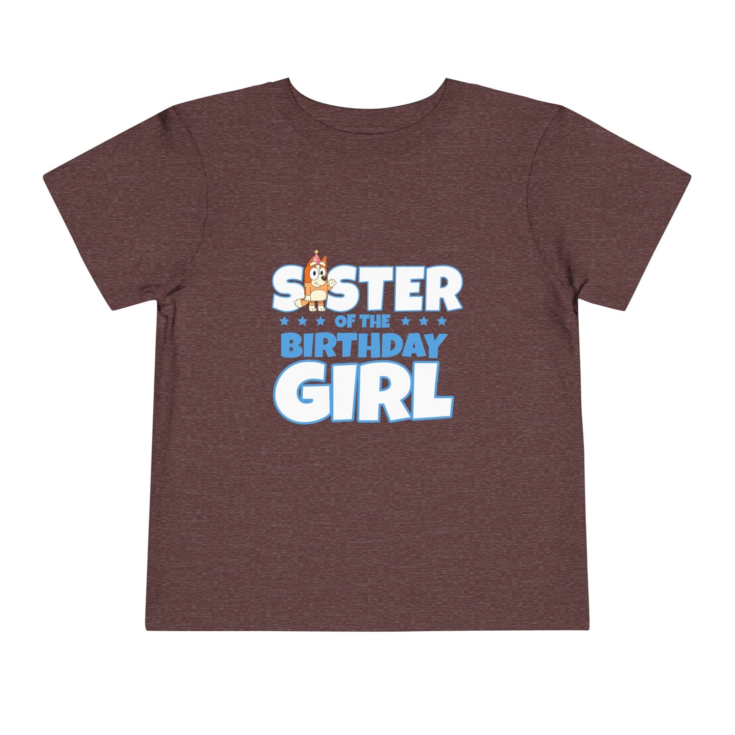 Sister of the Birthday Girl Toddler Short Sleeve Tee