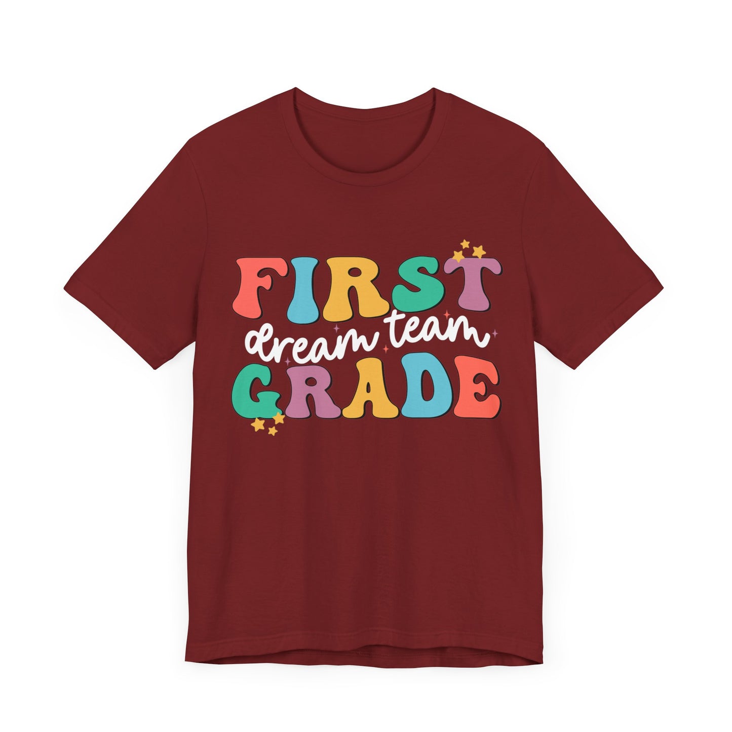 First Grade Dream Team Jersey Short Sleeve Tee