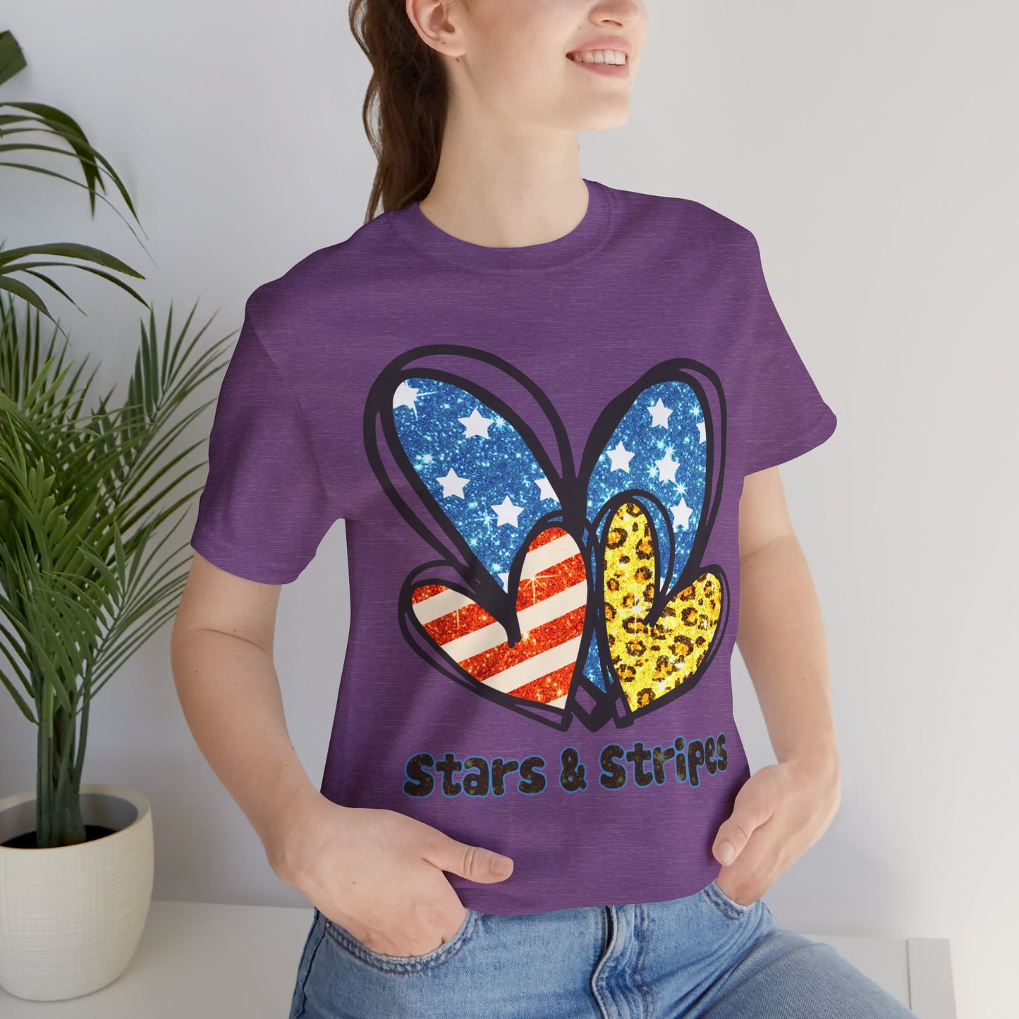Stars and Stripes Short Sleeve Tee