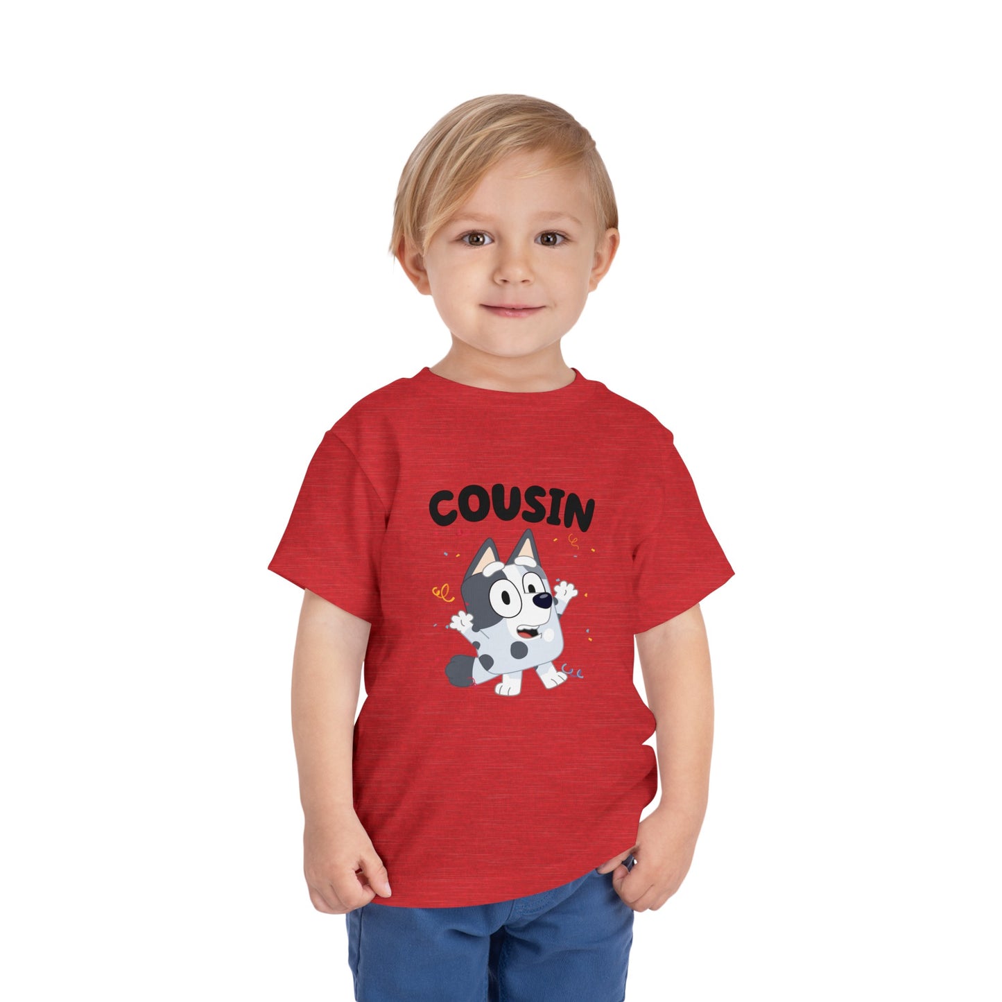 Cousin Birthday Toddler Short Sleeve Tee